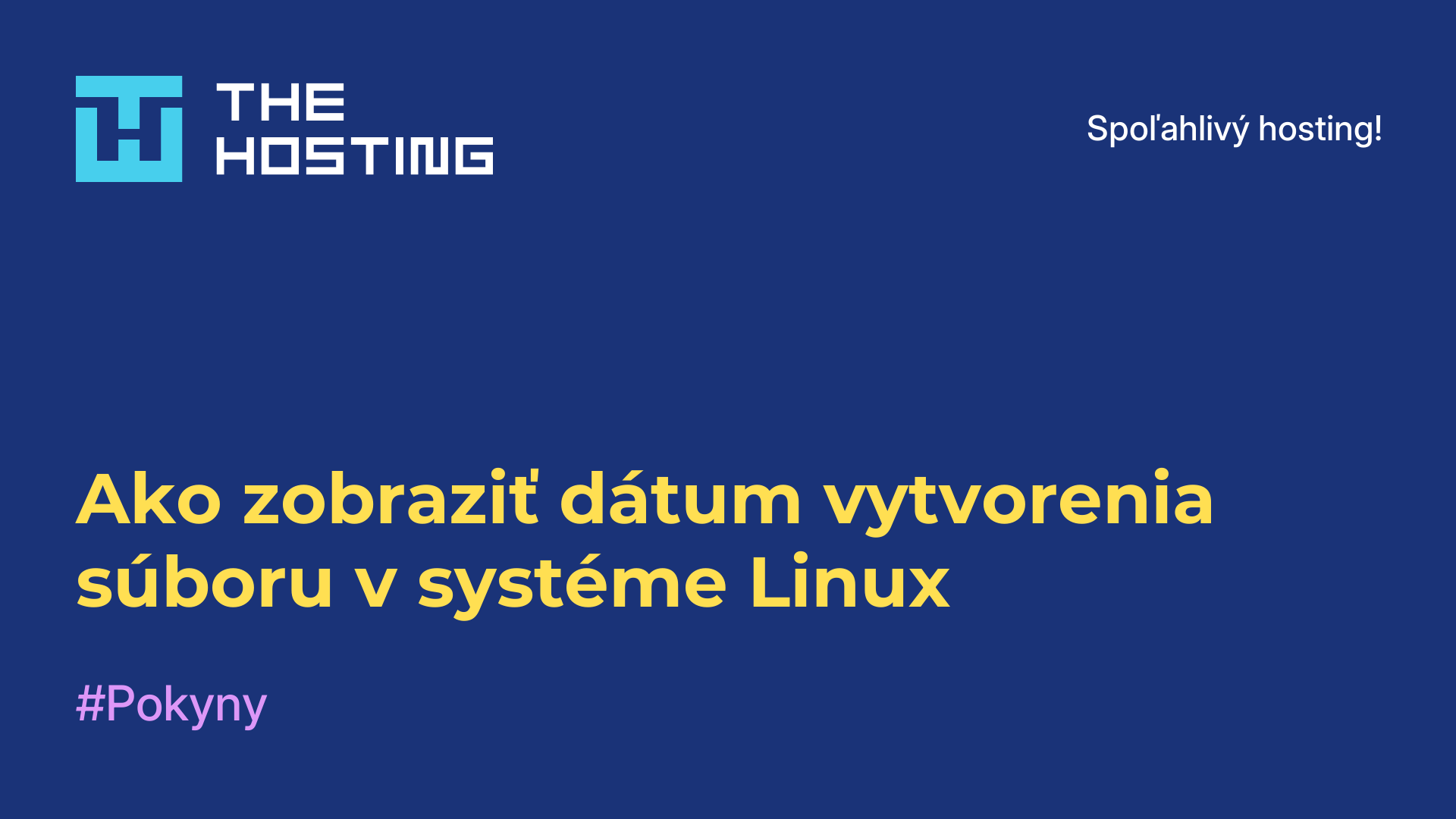Ako zobraziť dátum vytvorenia súboru v systéme Linux