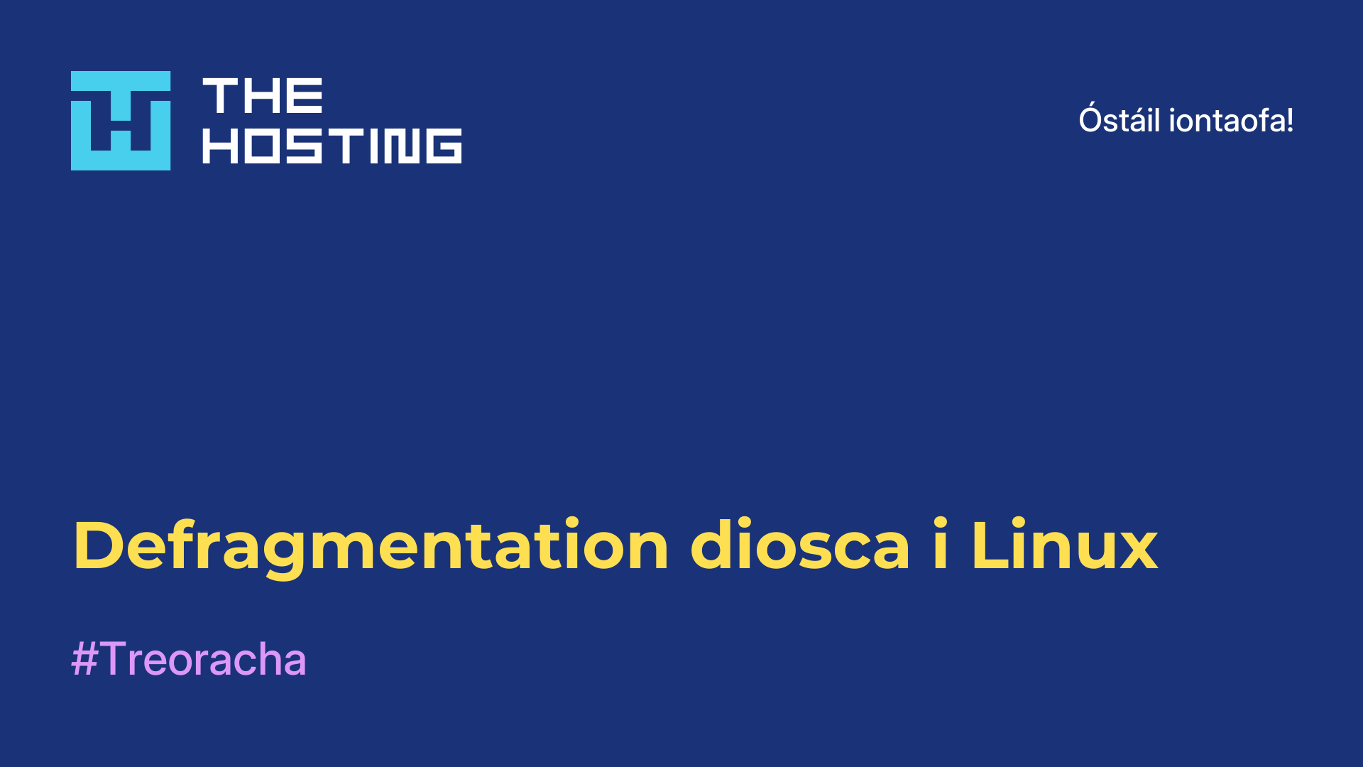 Defragmentation diosca i Linux