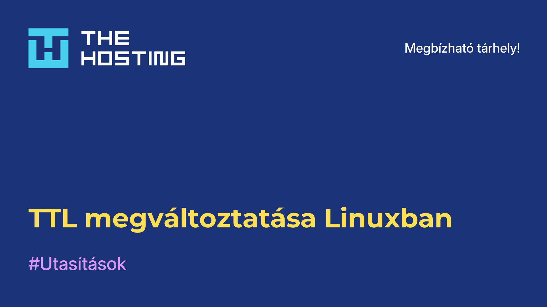 TTL megváltoztatása Linuxban