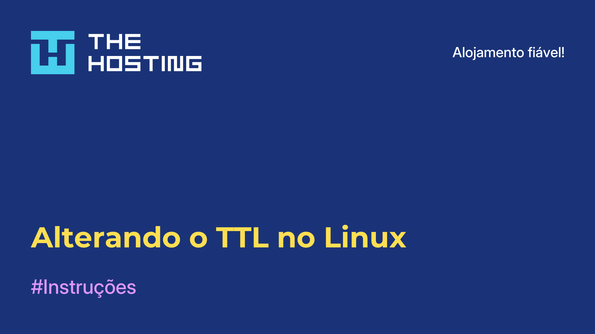 Alterando o TTL no Linux