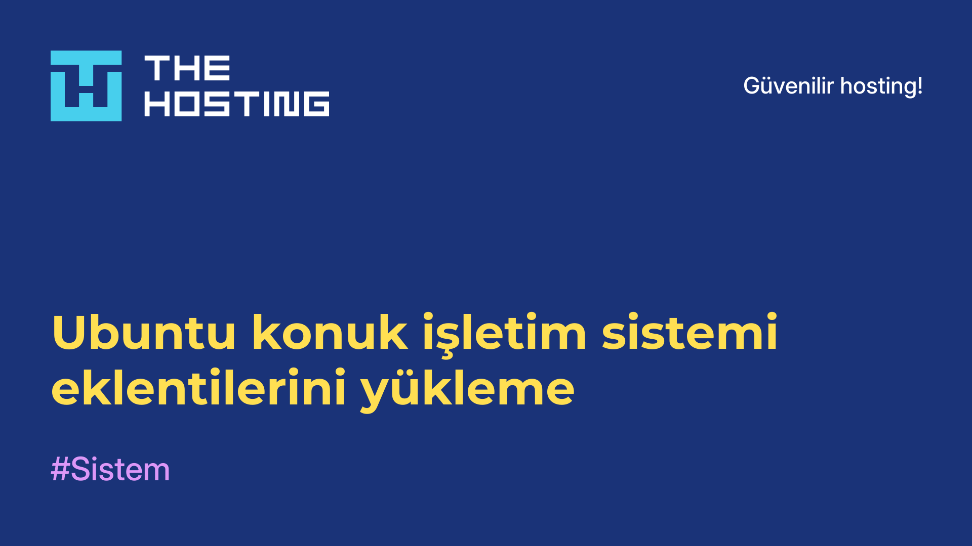 Ubuntu konuk işletim sistemi eklentilerini yükleme