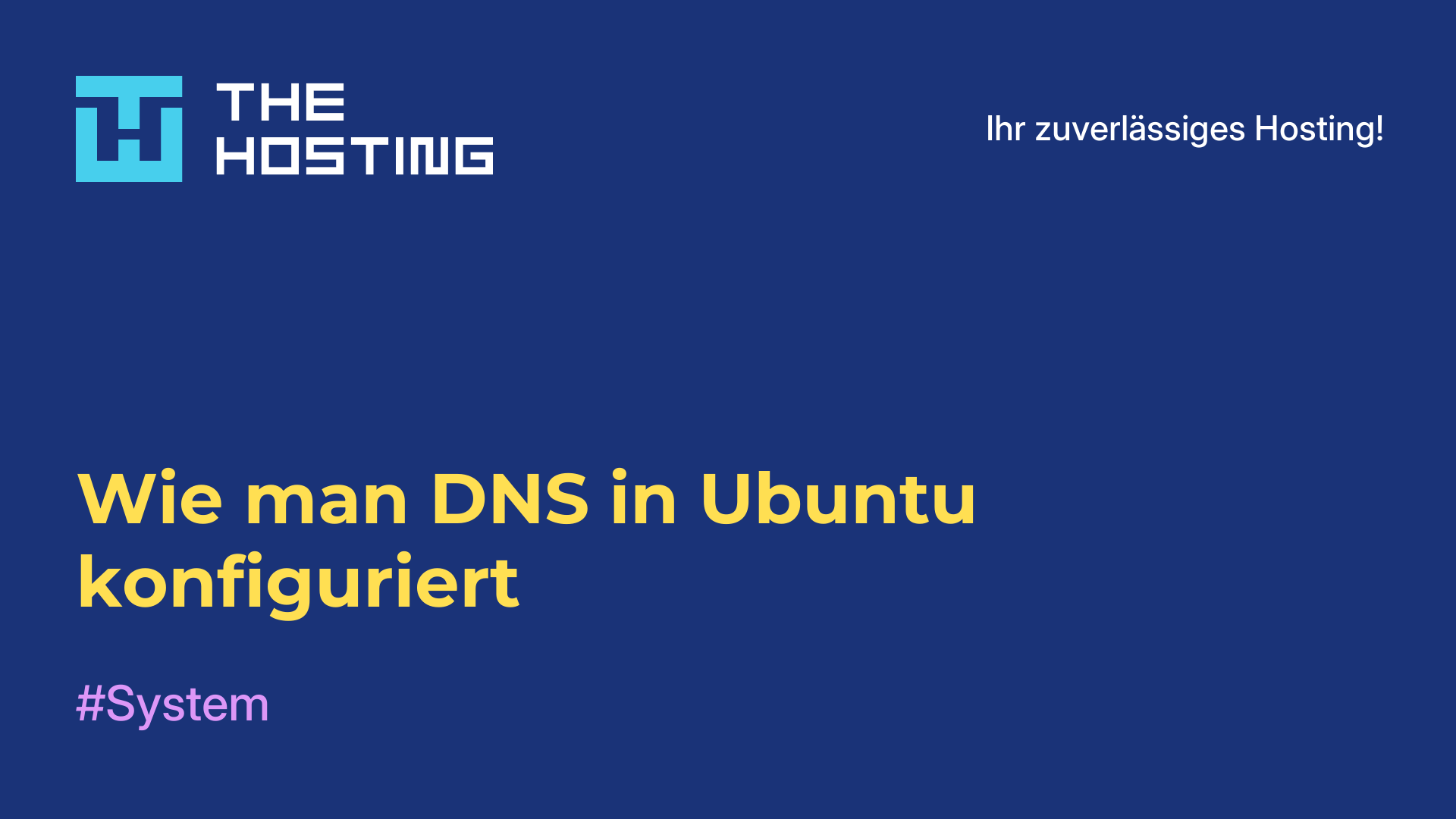 Wie man DNS in Ubuntu konfiguriert