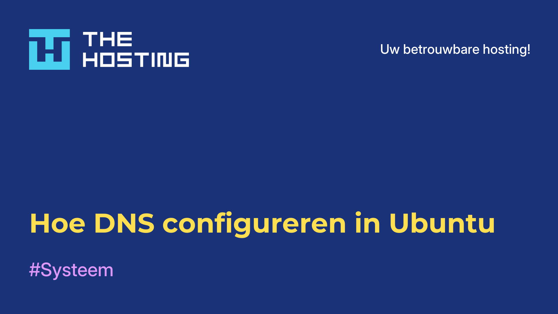Hoe DNS configureren in Ubuntu