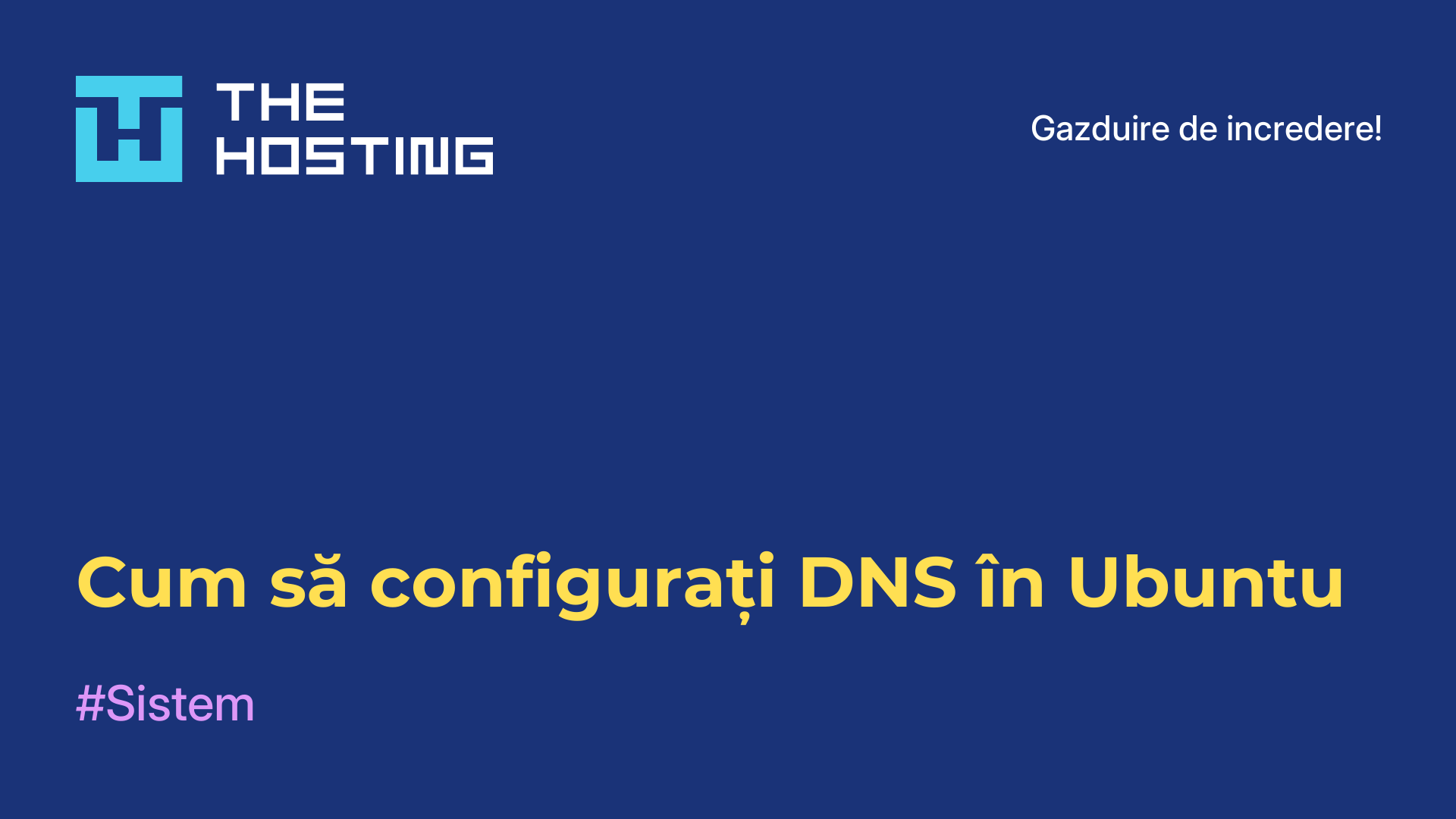 Cum să configurați DNS în Ubuntu