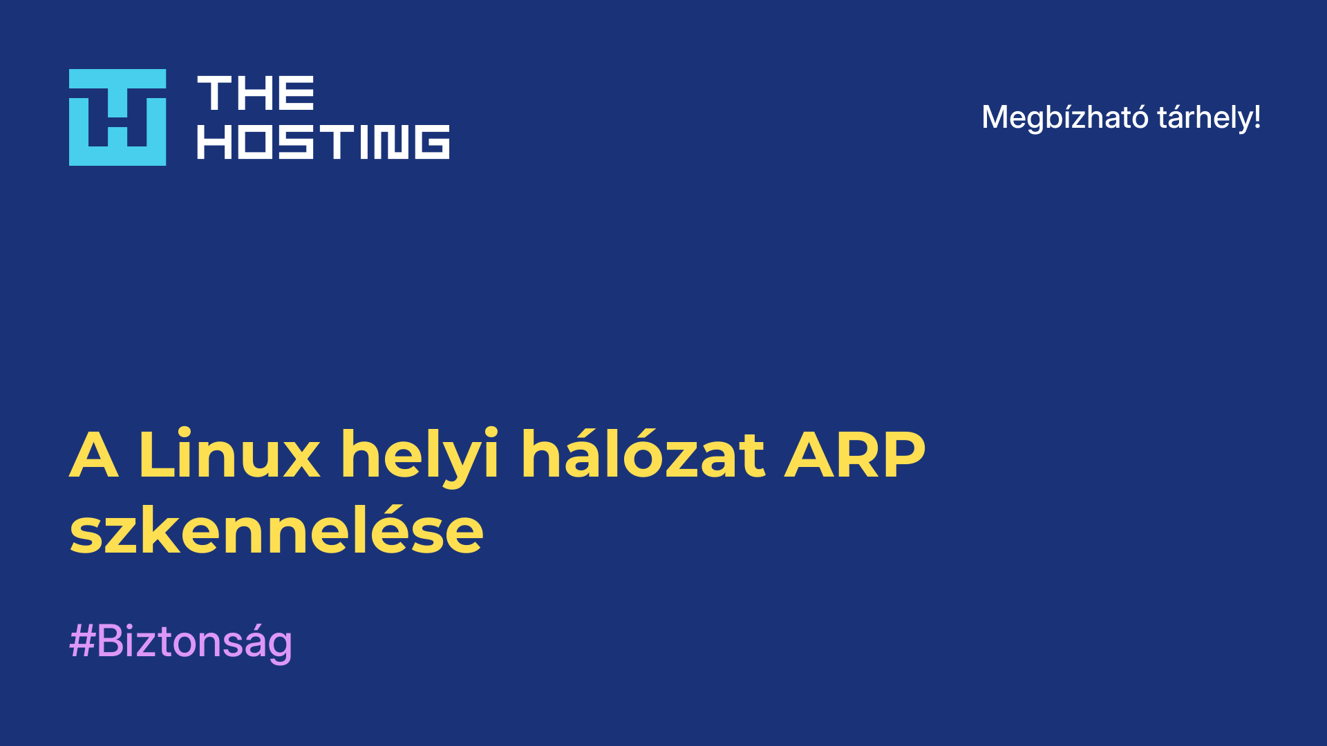 A Linux helyi hálózat ARP szkennelése