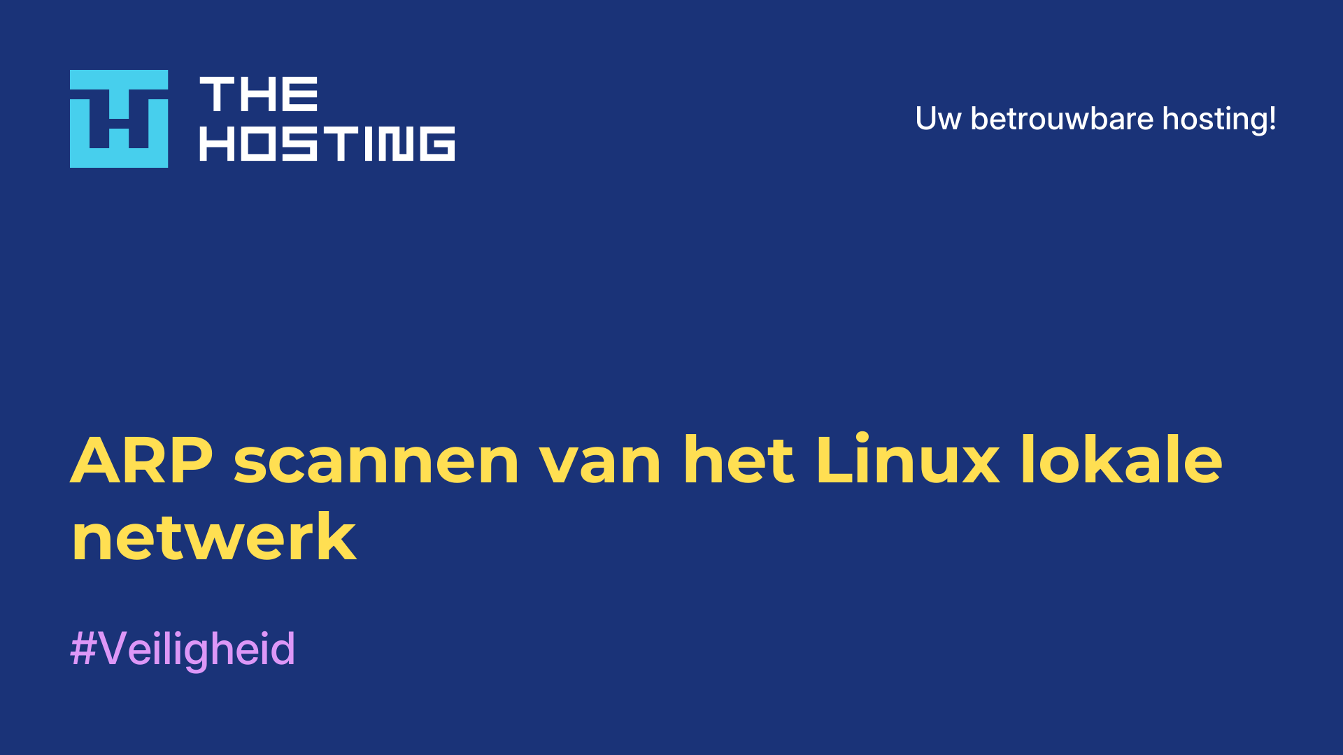 ARP scannen van het Linux lokale netwerk