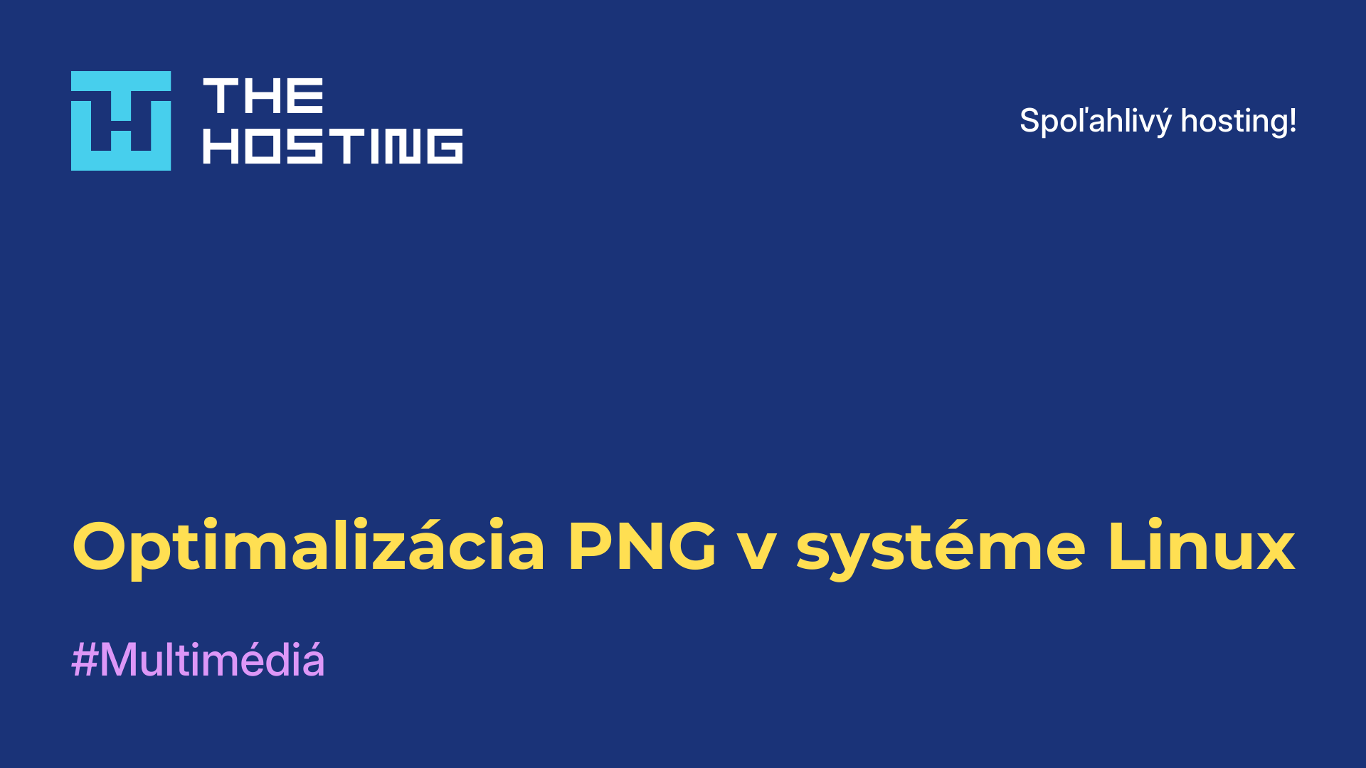 Optimalizácia PNG v systéme Linux