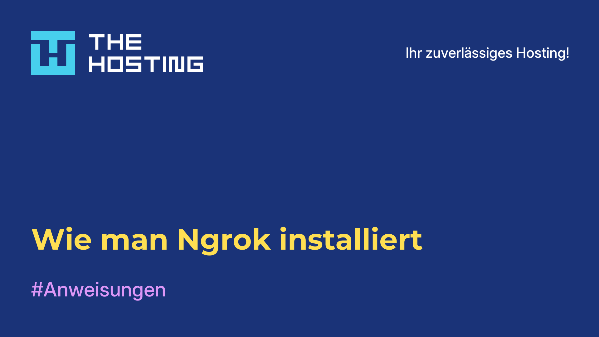 Wie man Ngrok installiert