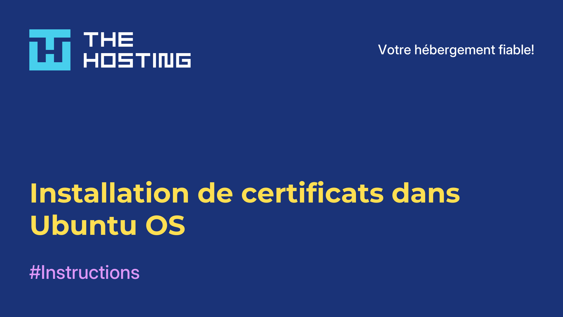 Installation de certificats dans Ubuntu OS
