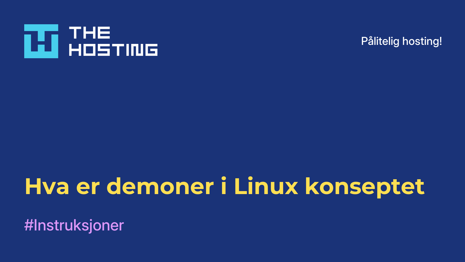 Hva er demoner i Linux-konseptet
