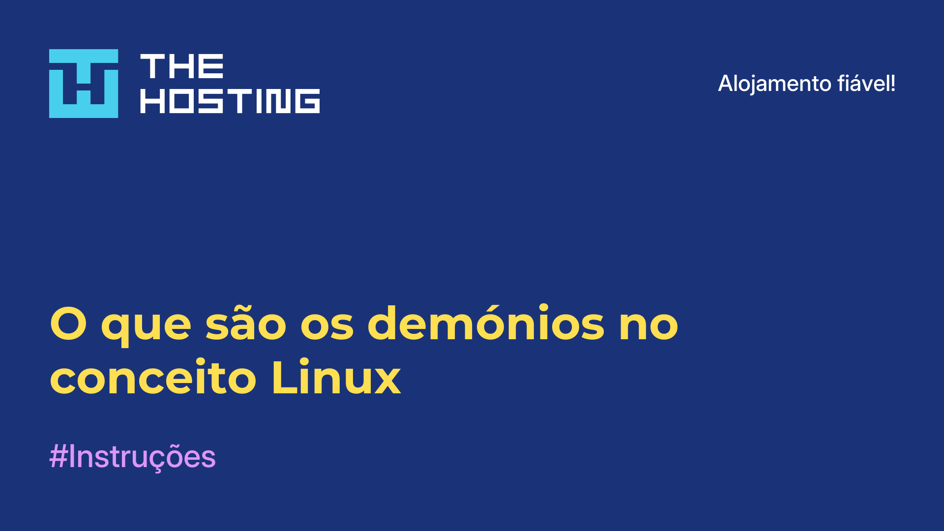 O que são os demónios no conceito Linux