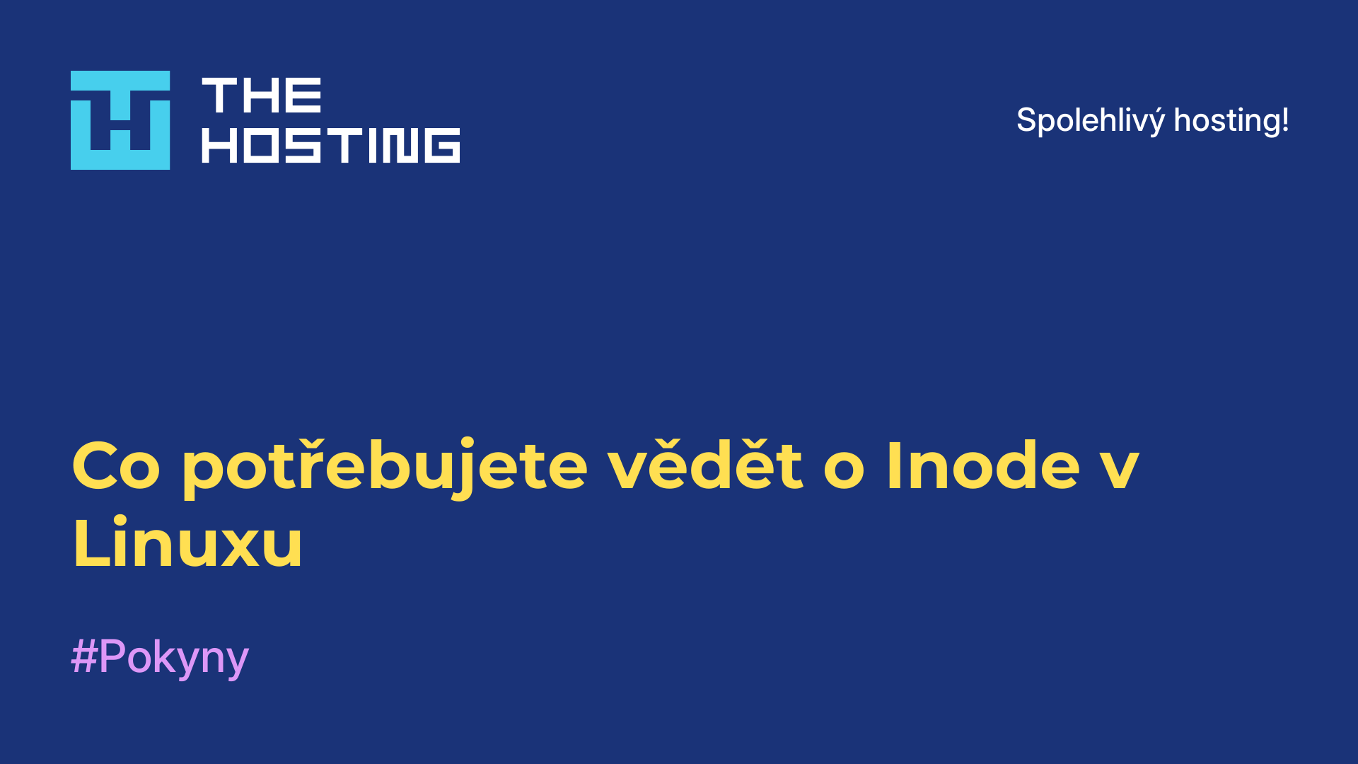 Co potřebujete vědět o Inode v Linuxu