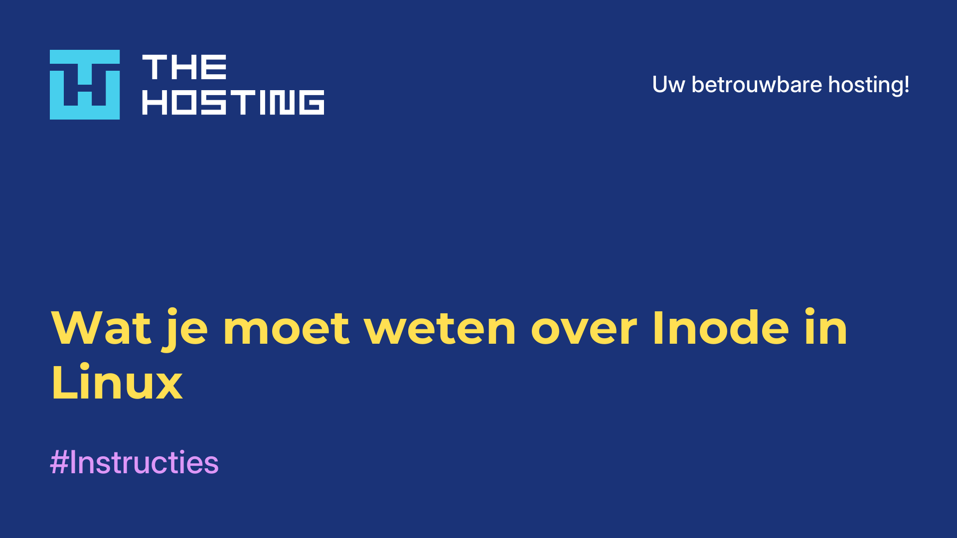 Wat je moet weten over Inode in Linux