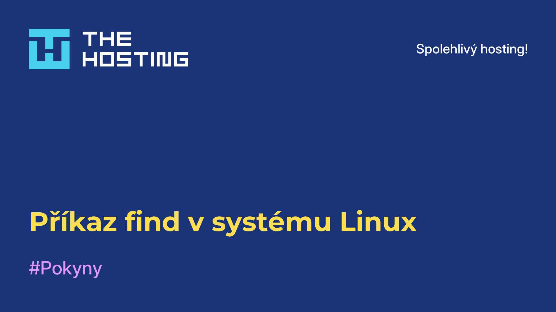 Příkaz find v systému Linux