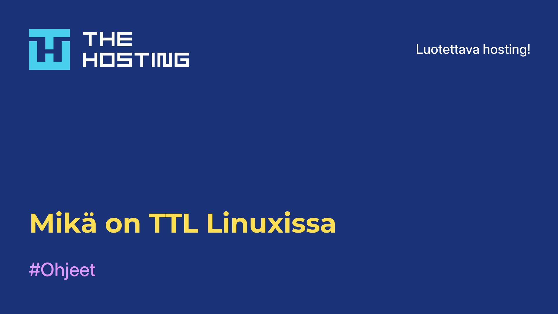 Mikä on TTL Linuxissa