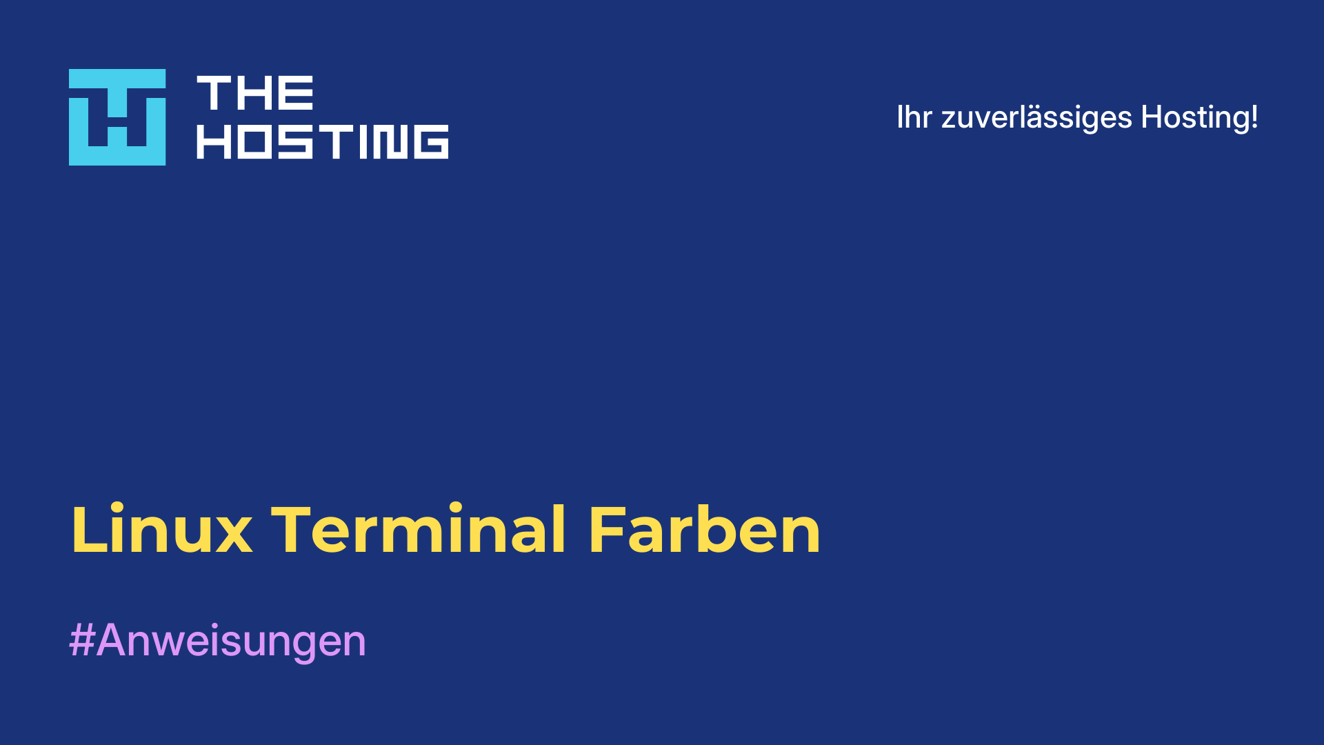 Linux Terminal Farben