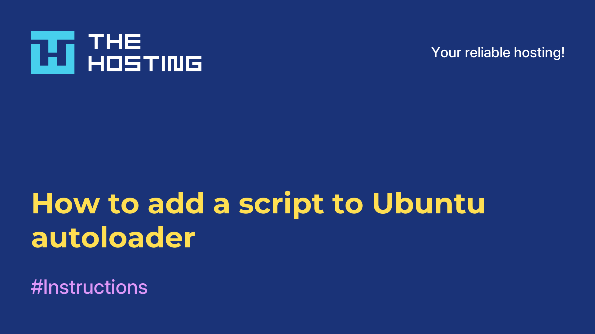How to add a script to Ubuntu autoloader