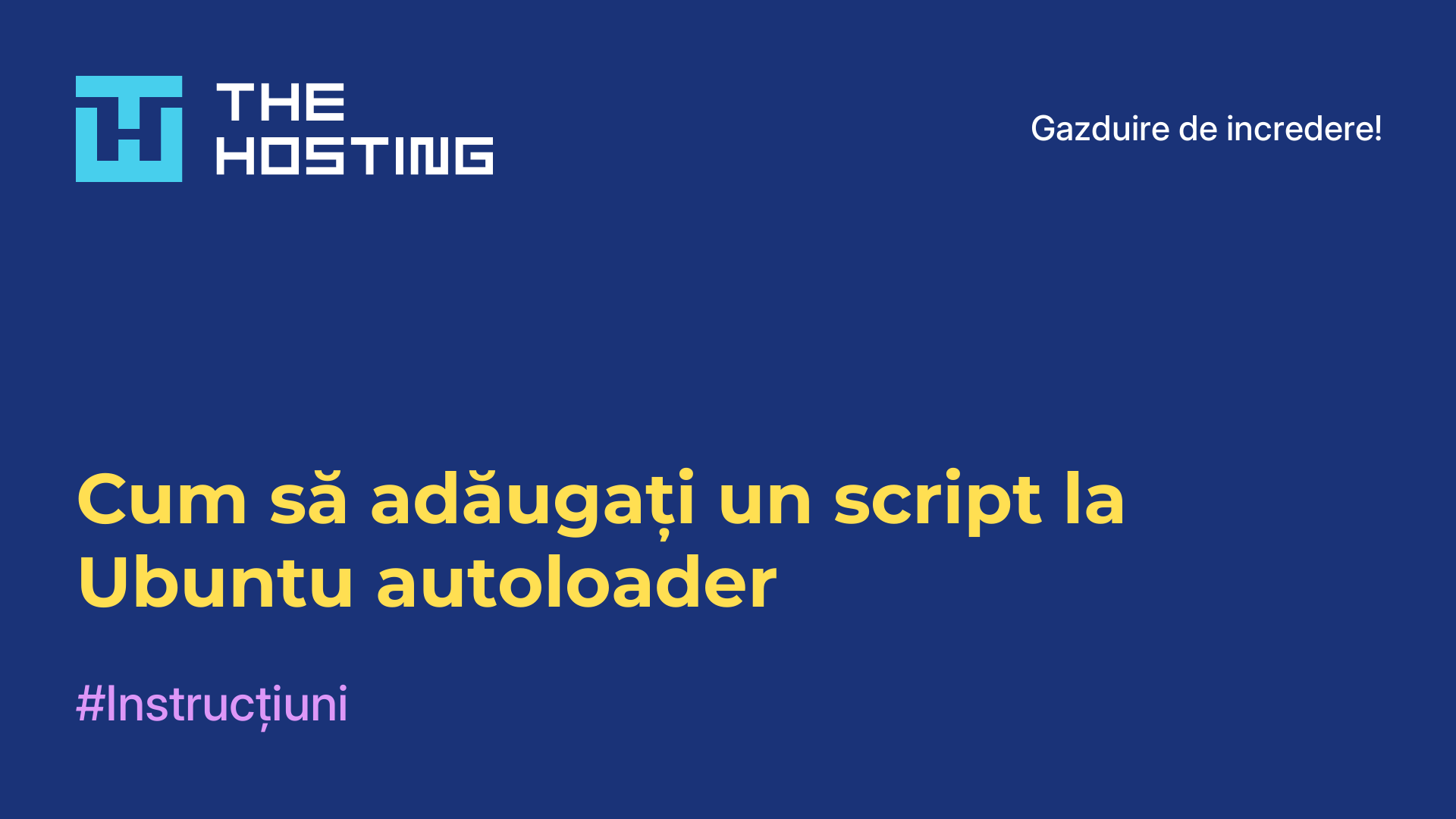 Cum să adăugați un script la Ubuntu autoloader