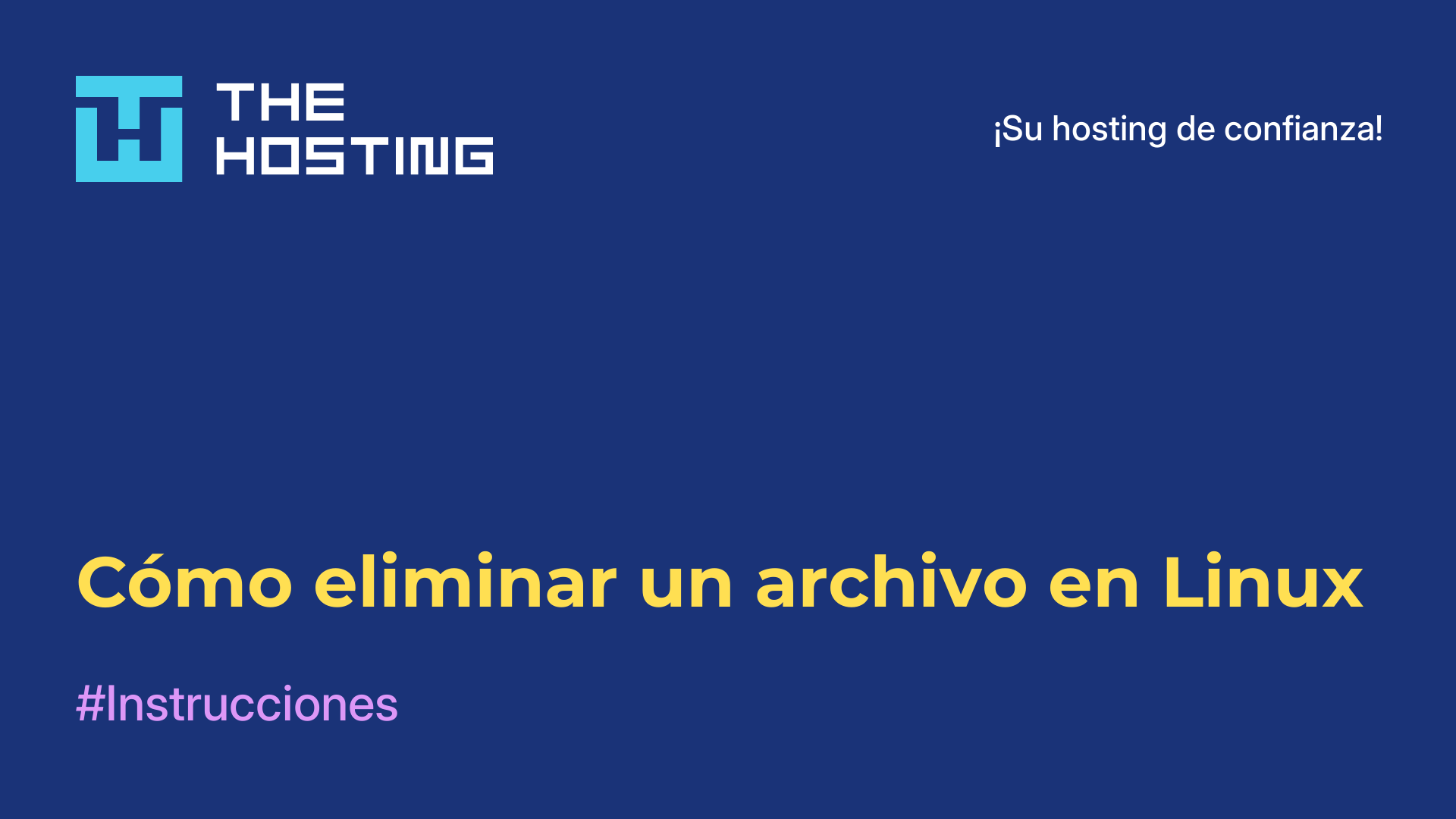Cómo eliminar un archivo en Linux