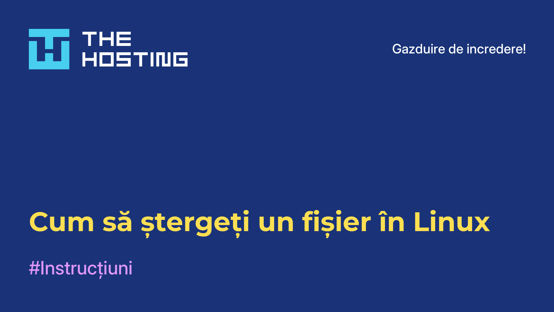 Cum să ștergeți un fișier în Linux