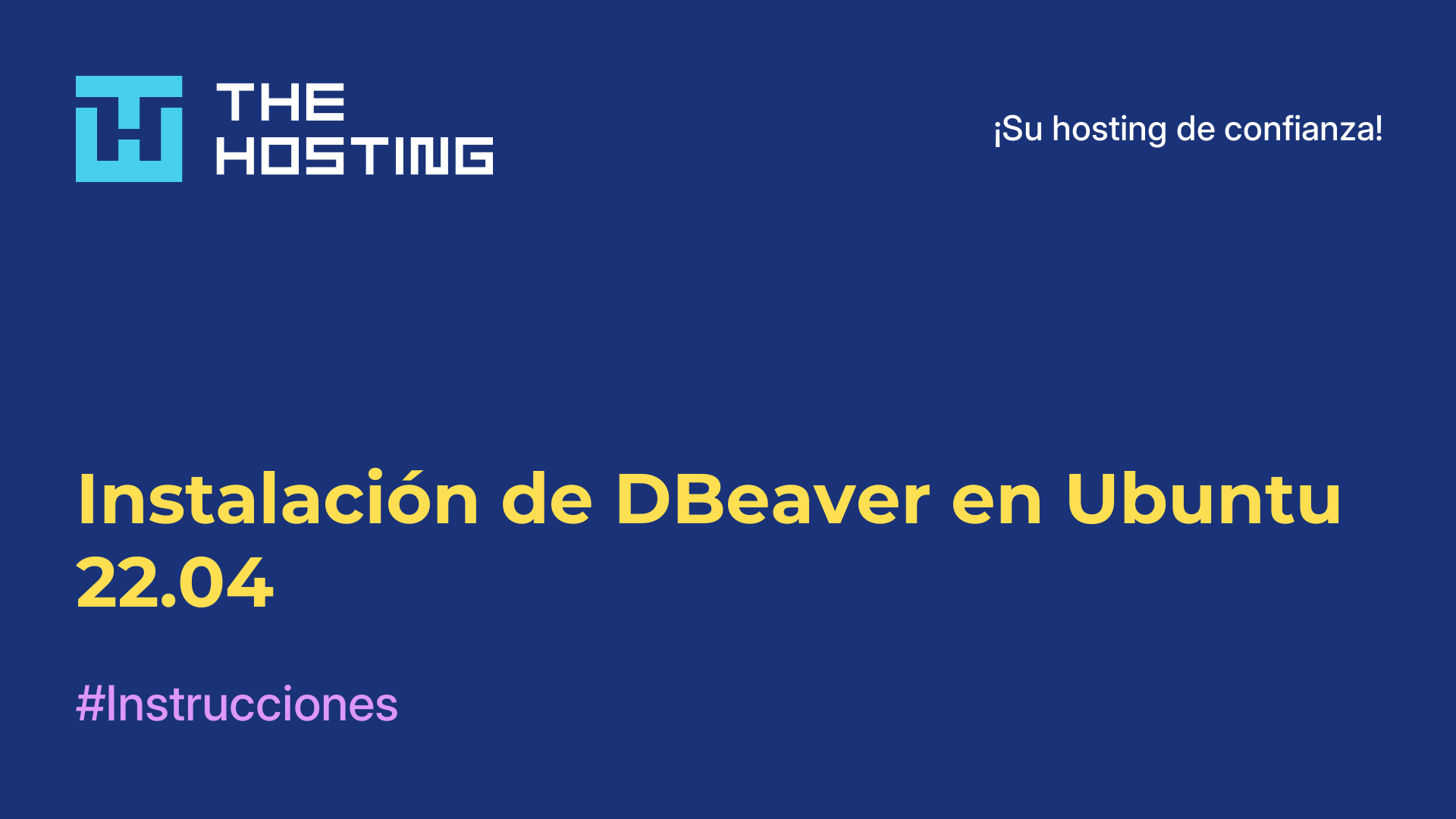 Instalación de DBeaver en Ubuntu 22.04
