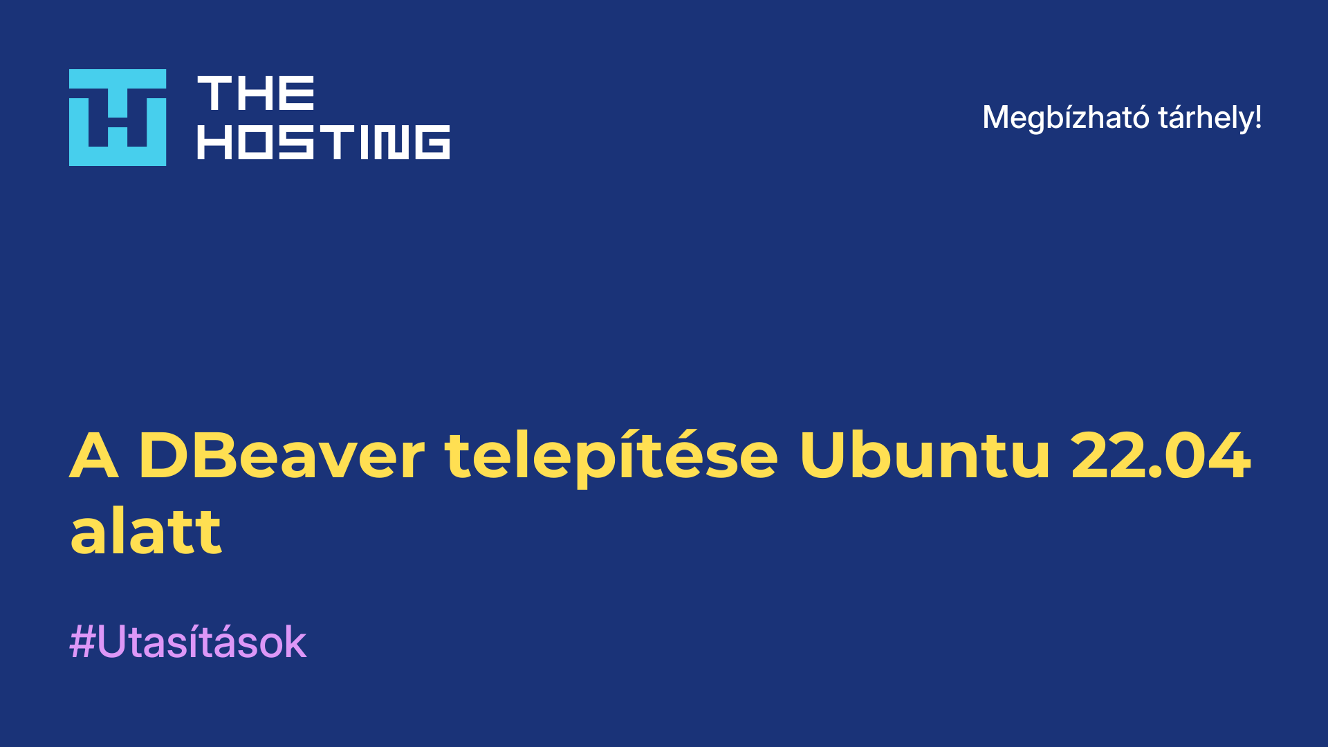 A DBeaver telepítése Ubuntu 22.04 alatt