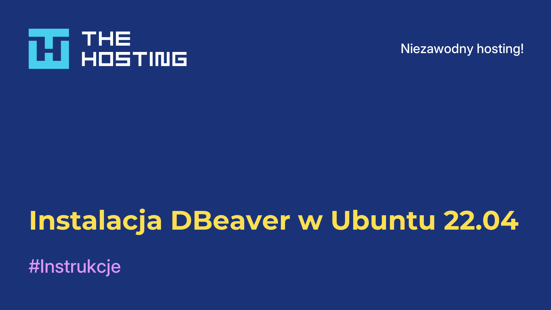 Instalacja DBeaver w Ubuntu 22.04
