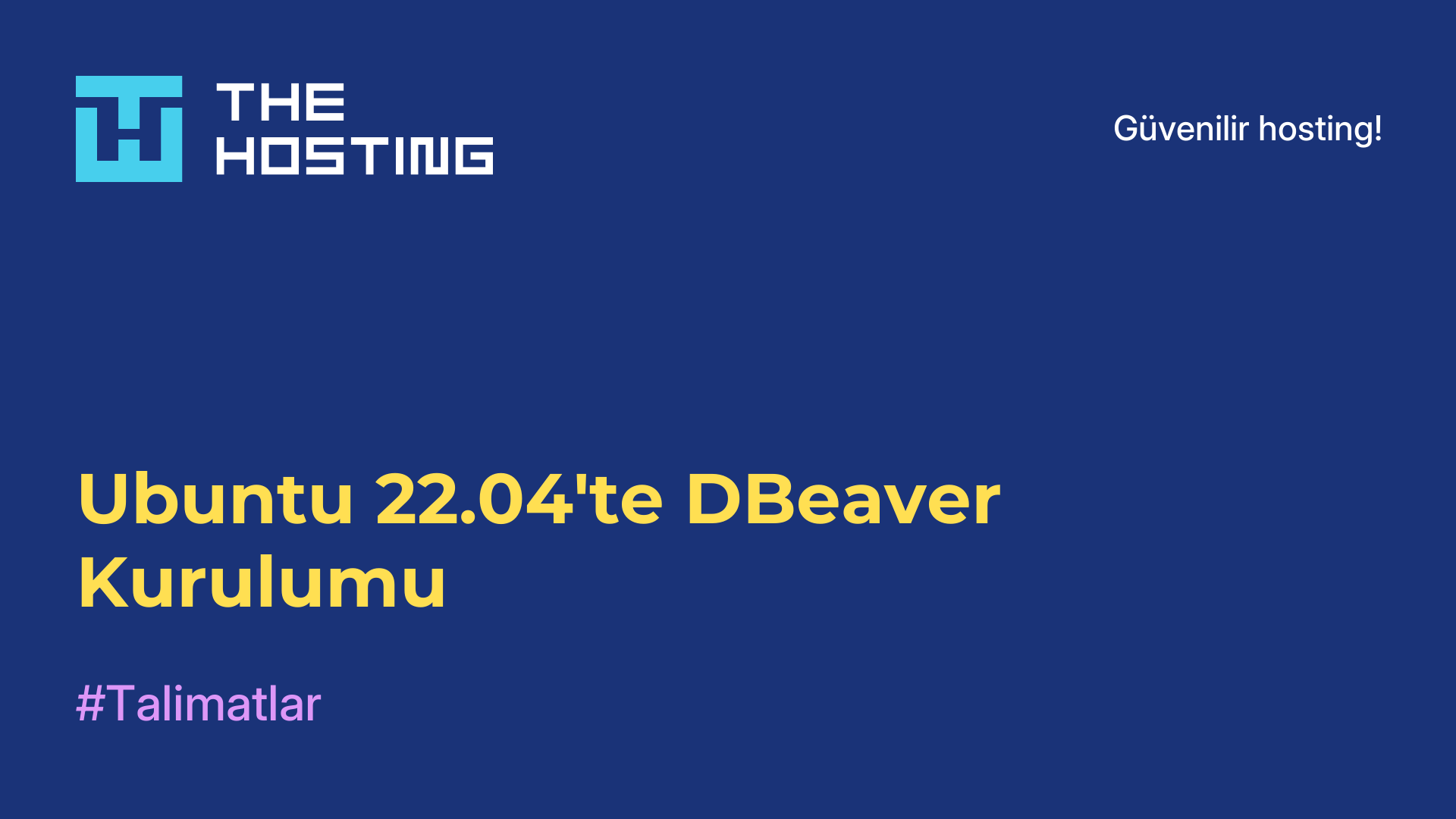 Ubuntu 22.04'te DBeaver Kurulumu