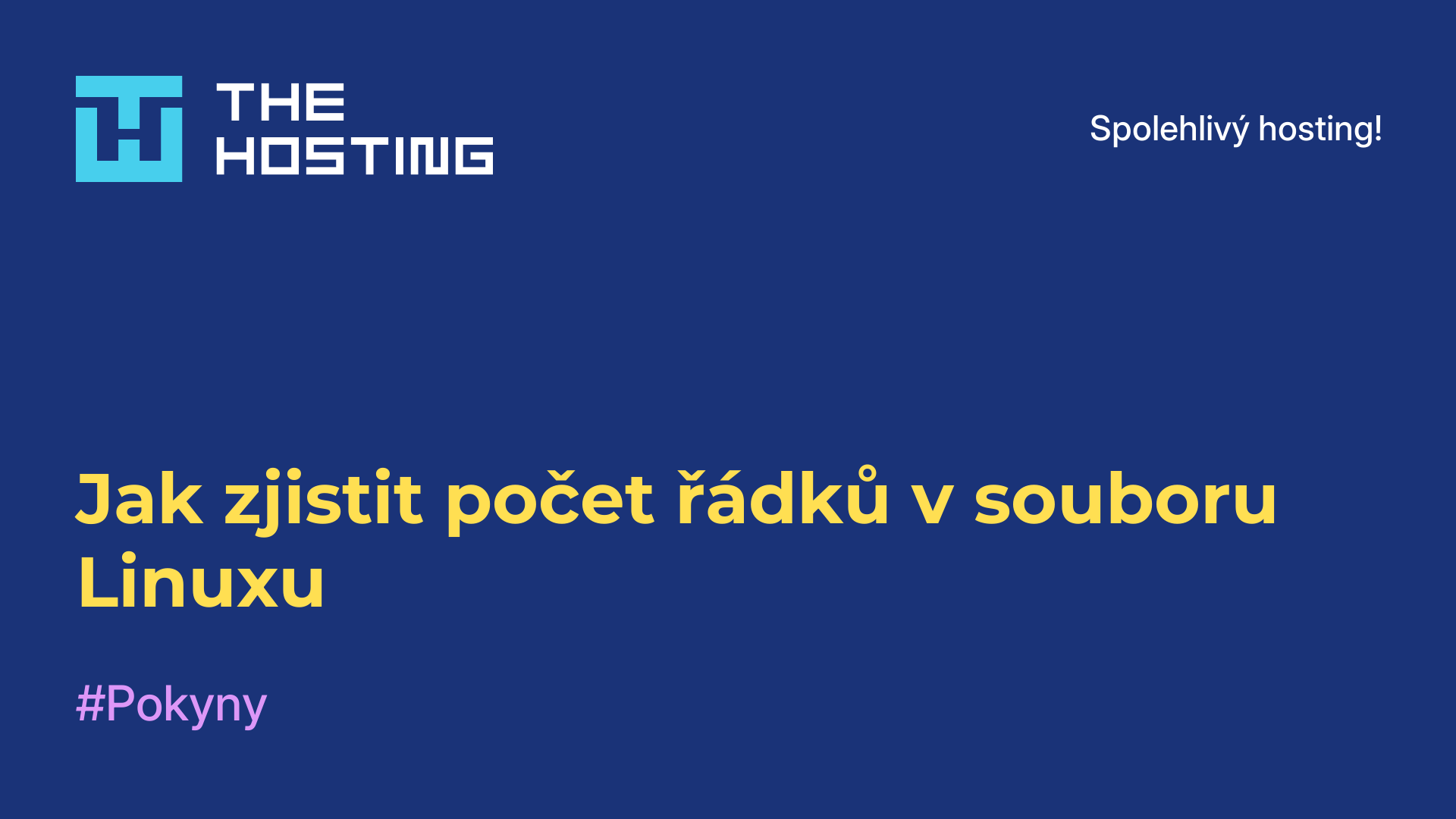 Jak zjistit počet řádků v souboru Linuxu
