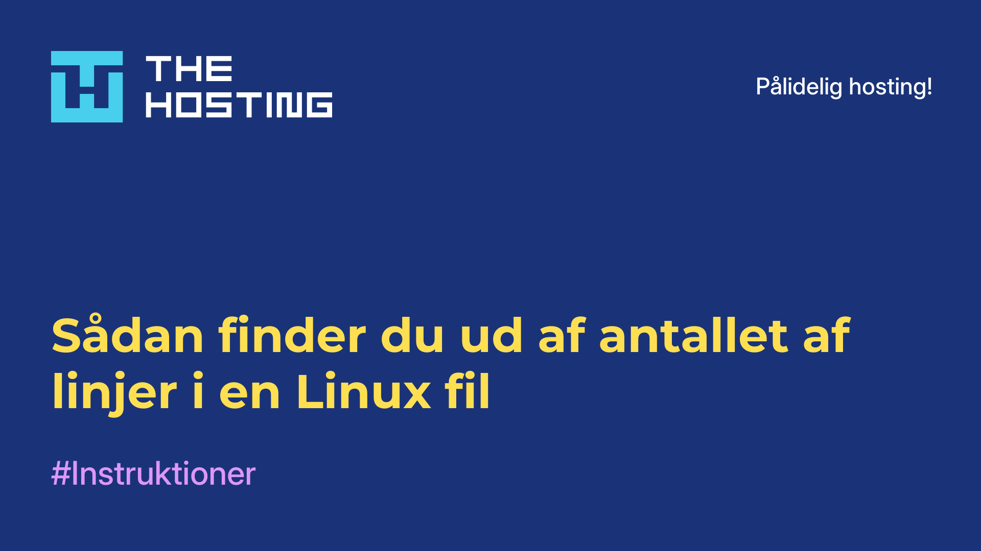 Sådan finder du ud af antallet af linjer i en Linux-fil