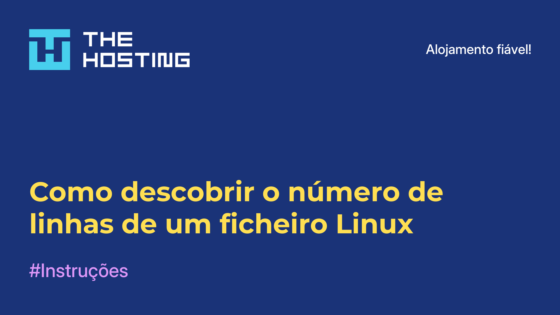 Como descobrir o número de linhas de um ficheiro Linux