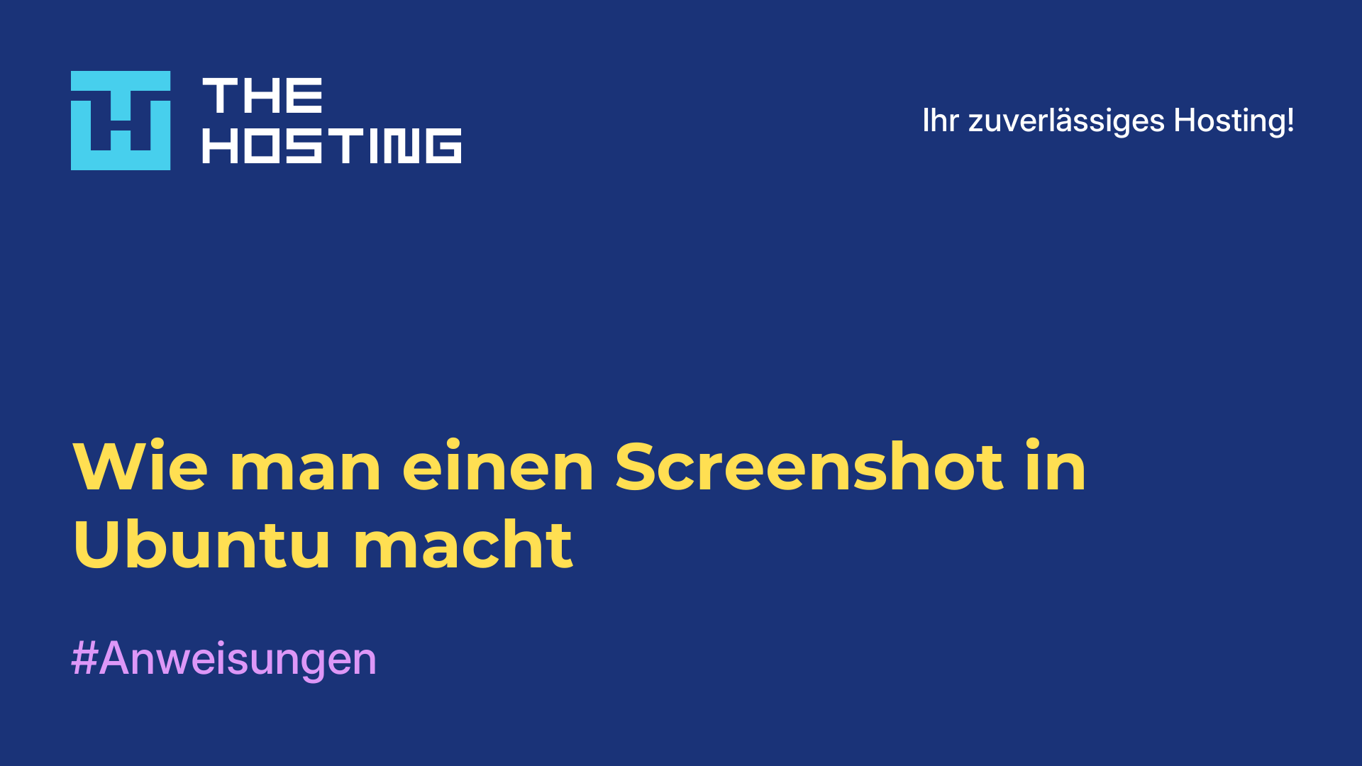 Wie man einen Screenshot in Ubuntu macht