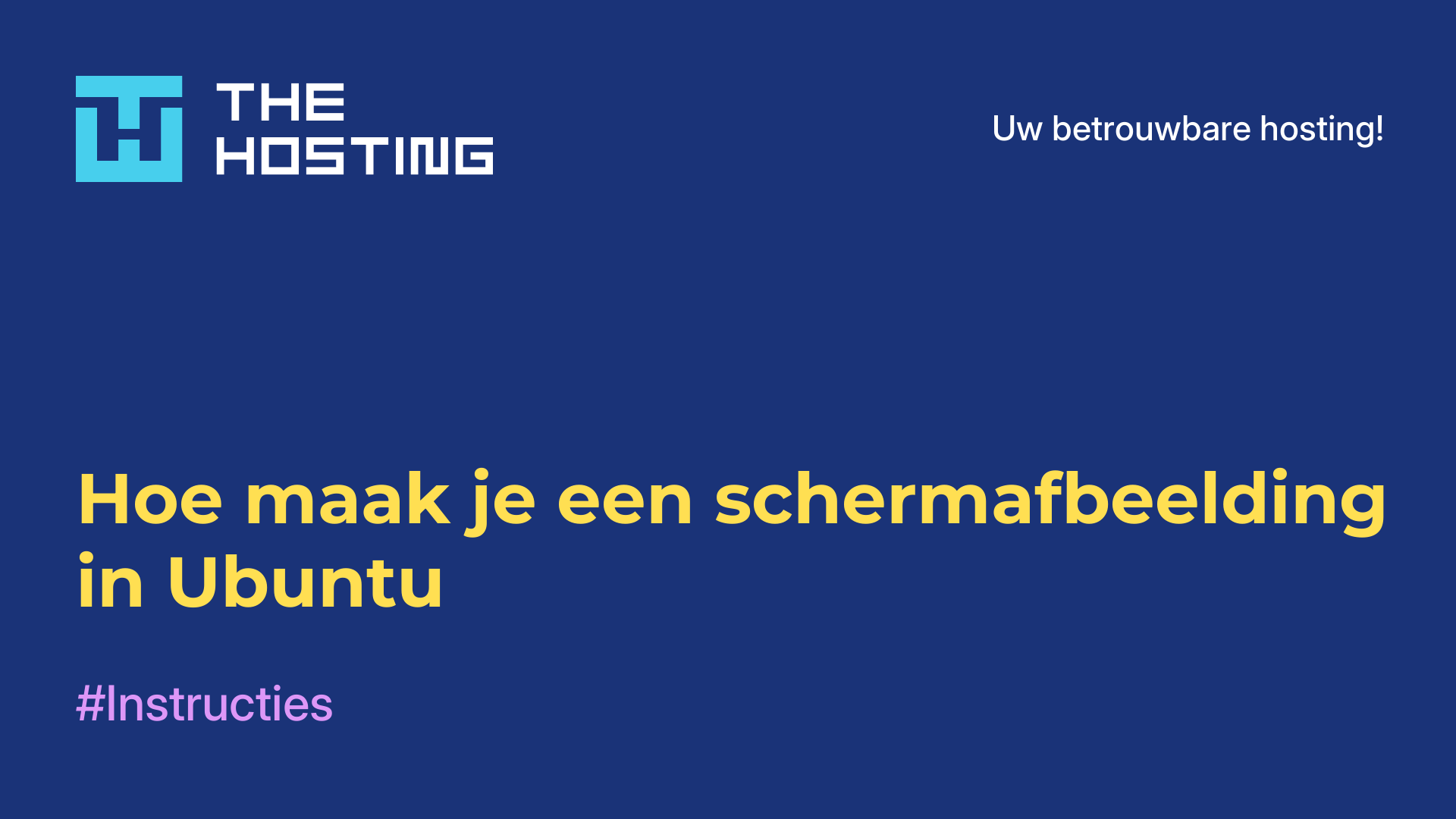 Hoe maak je een schermafbeelding in Ubuntu