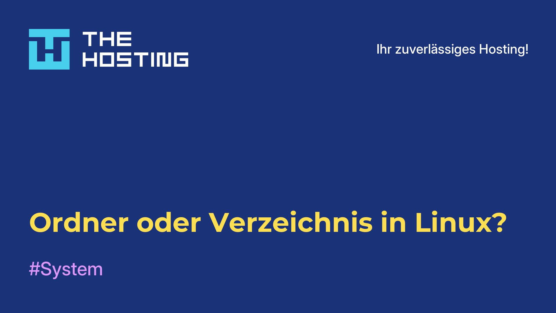 Ordner oder Verzeichnis in Linux?