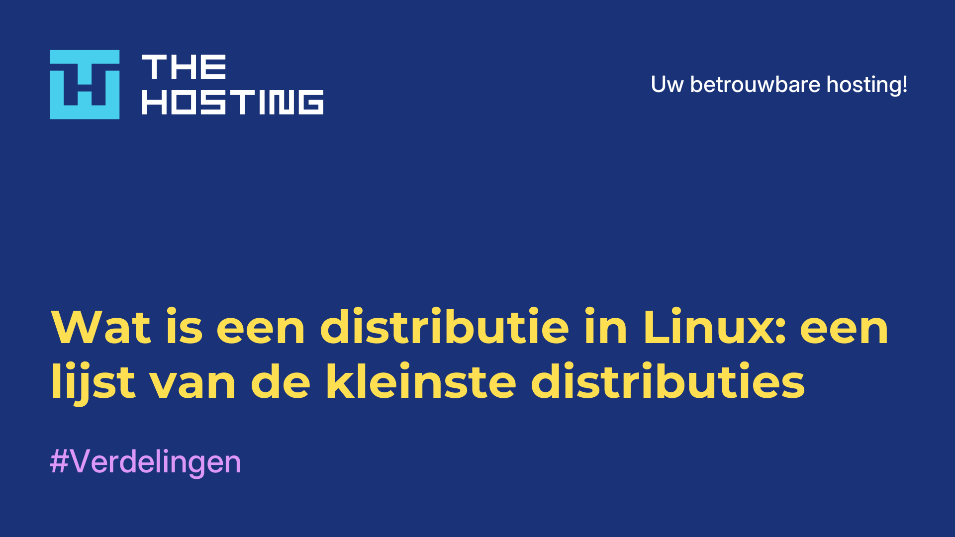 Wat is een distributie in Linux: een lijst van de kleinste distributies