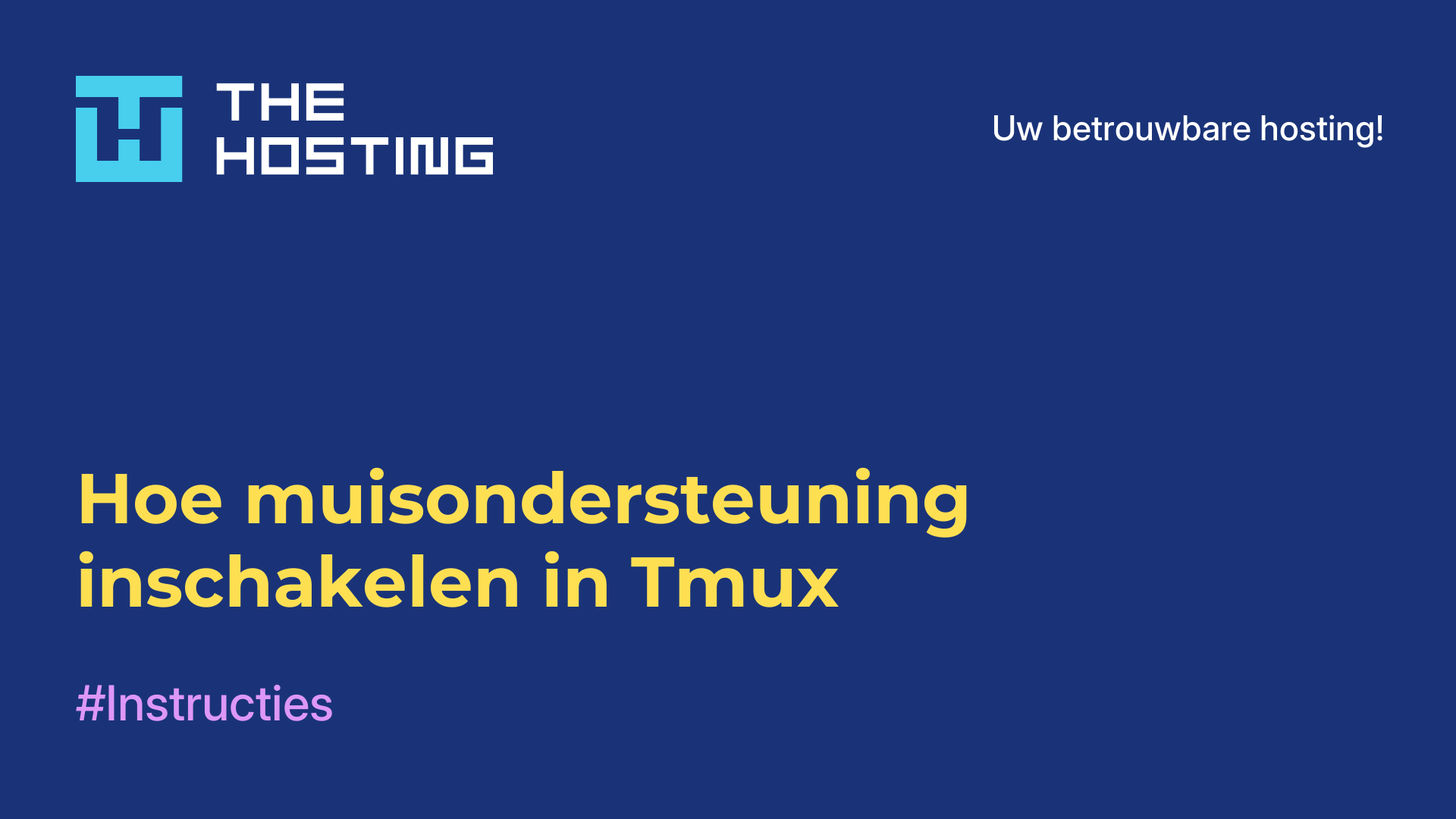 Hoe muisondersteuning inschakelen in Tmux