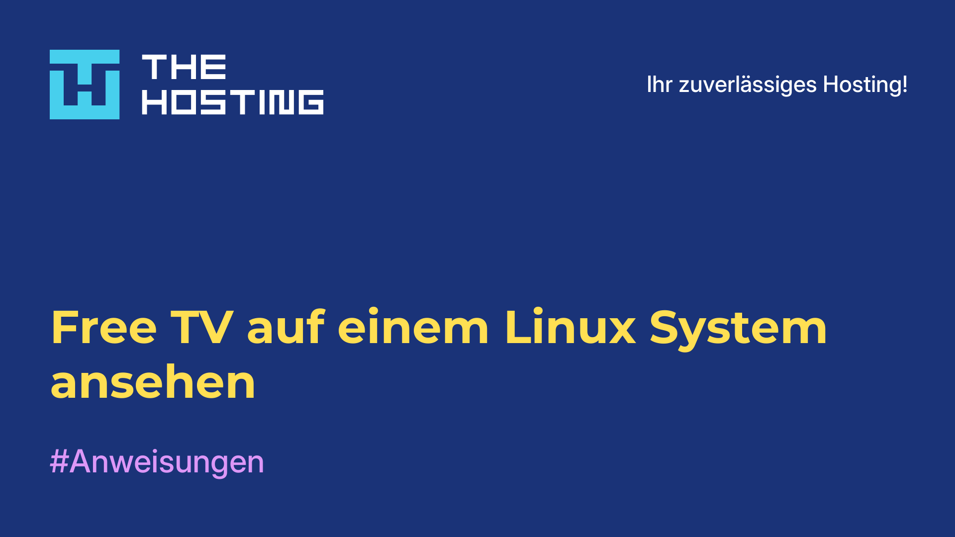 Free-TV auf einem Linux-System ansehen