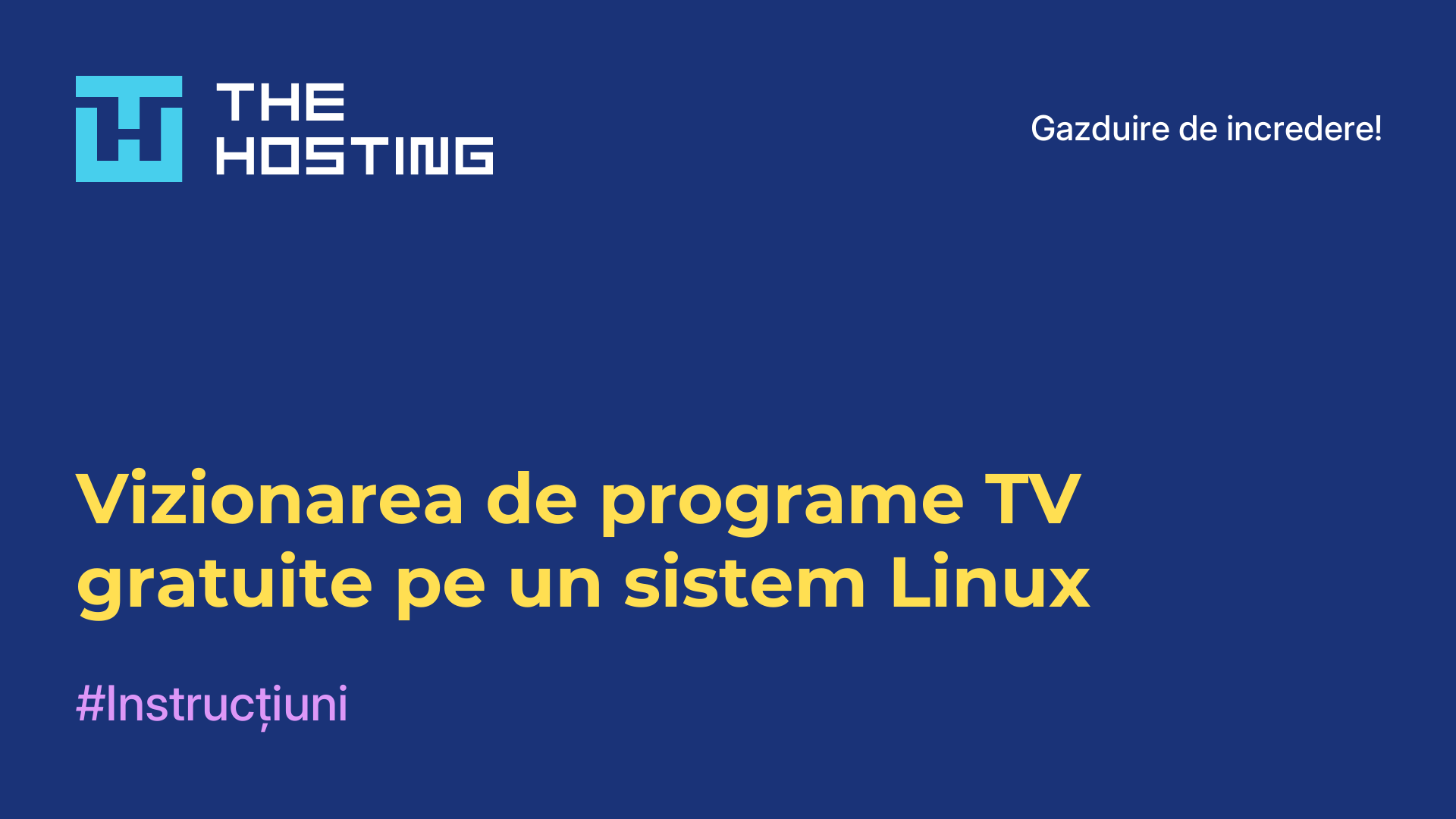 Vizionarea de programe TV gratuite pe un sistem Linux