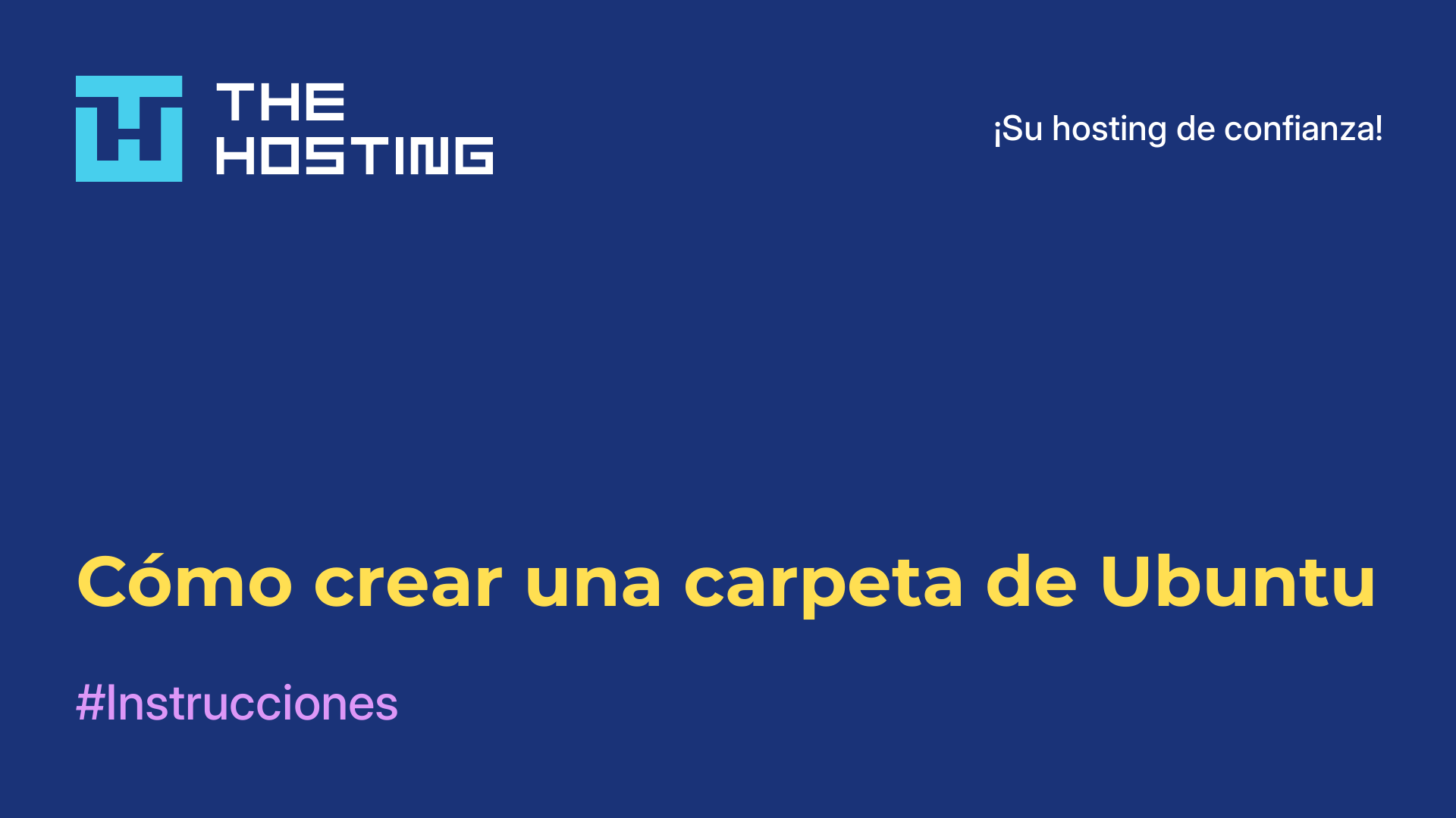 Cómo crear una carpeta de Ubuntu