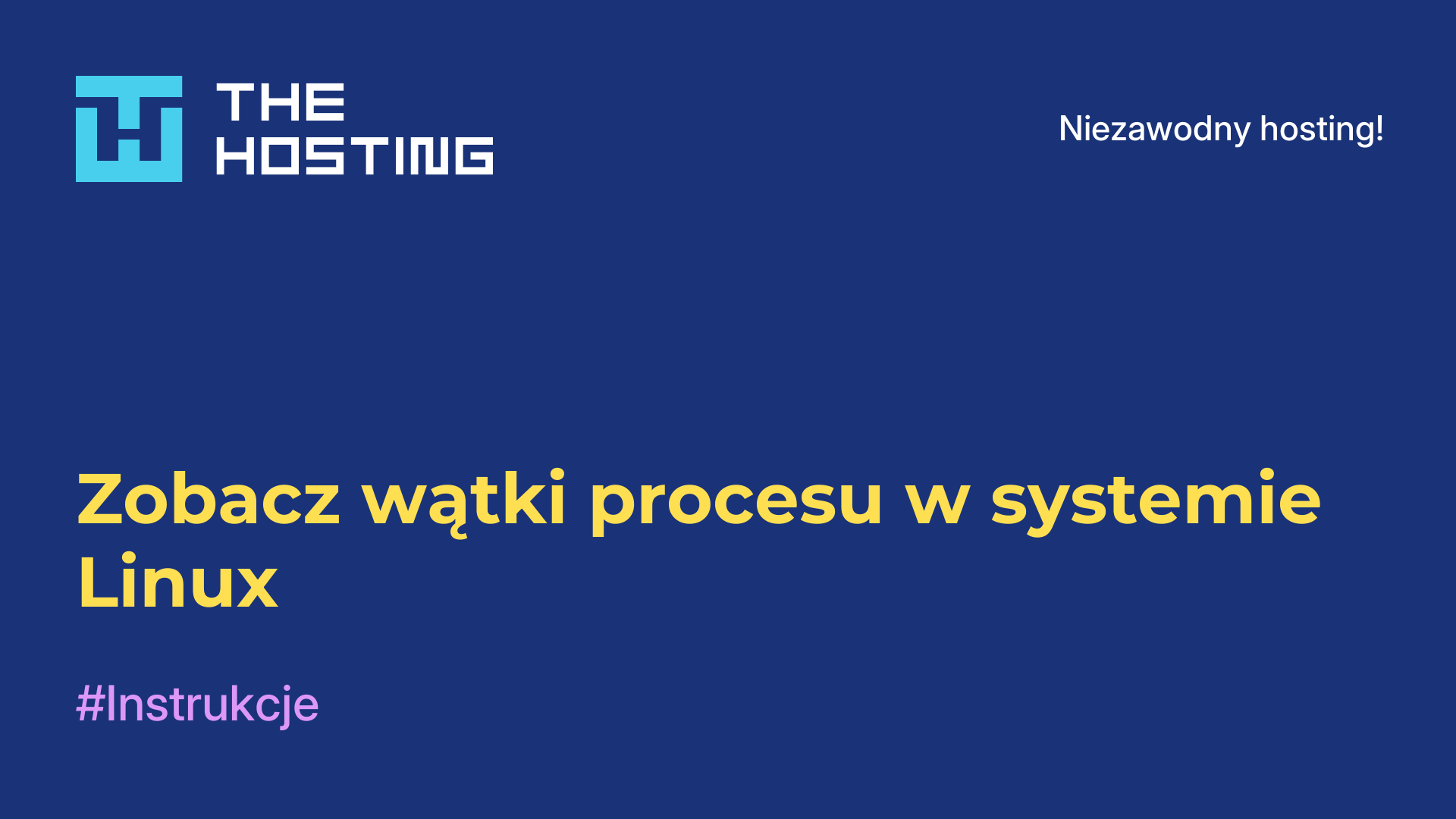 Zobacz wątki procesu w systemie Linux