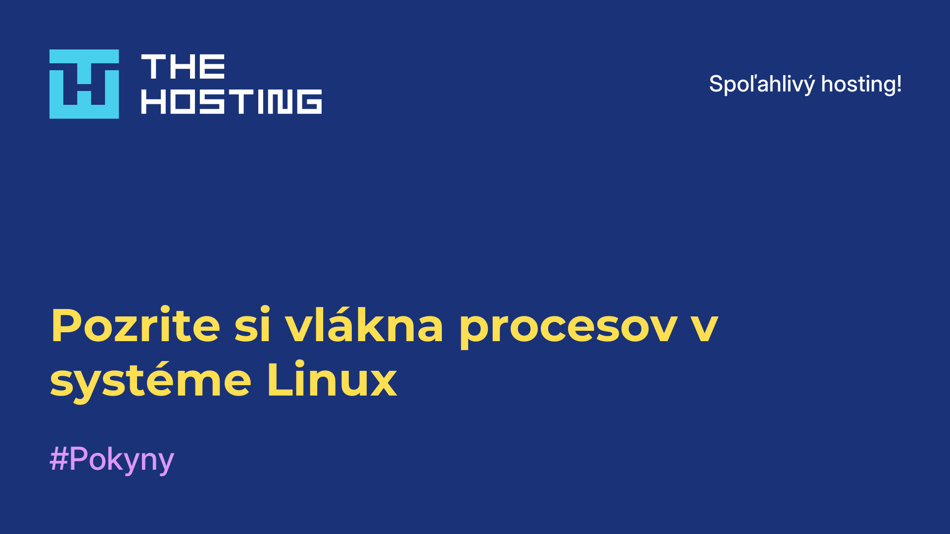 Pozrite si vlákna procesov v systéme Linux
