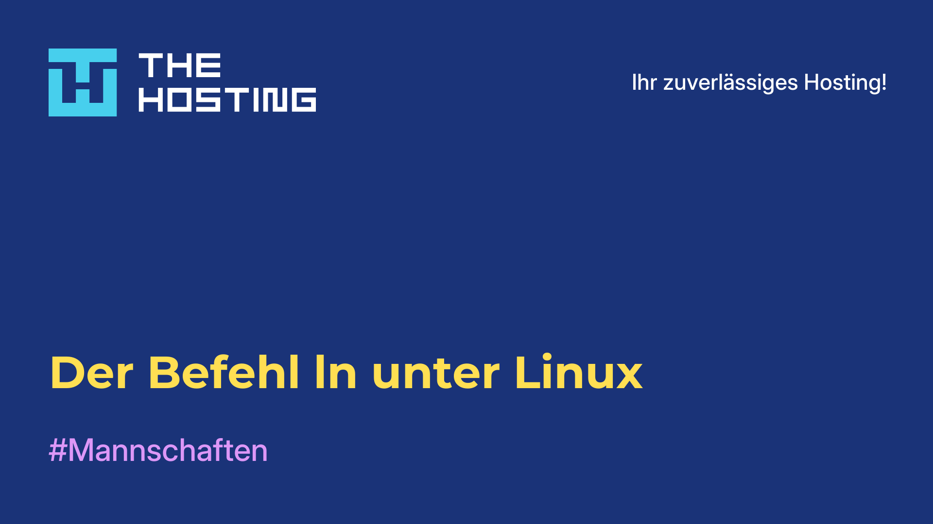 Der Befehl ln unter Linux