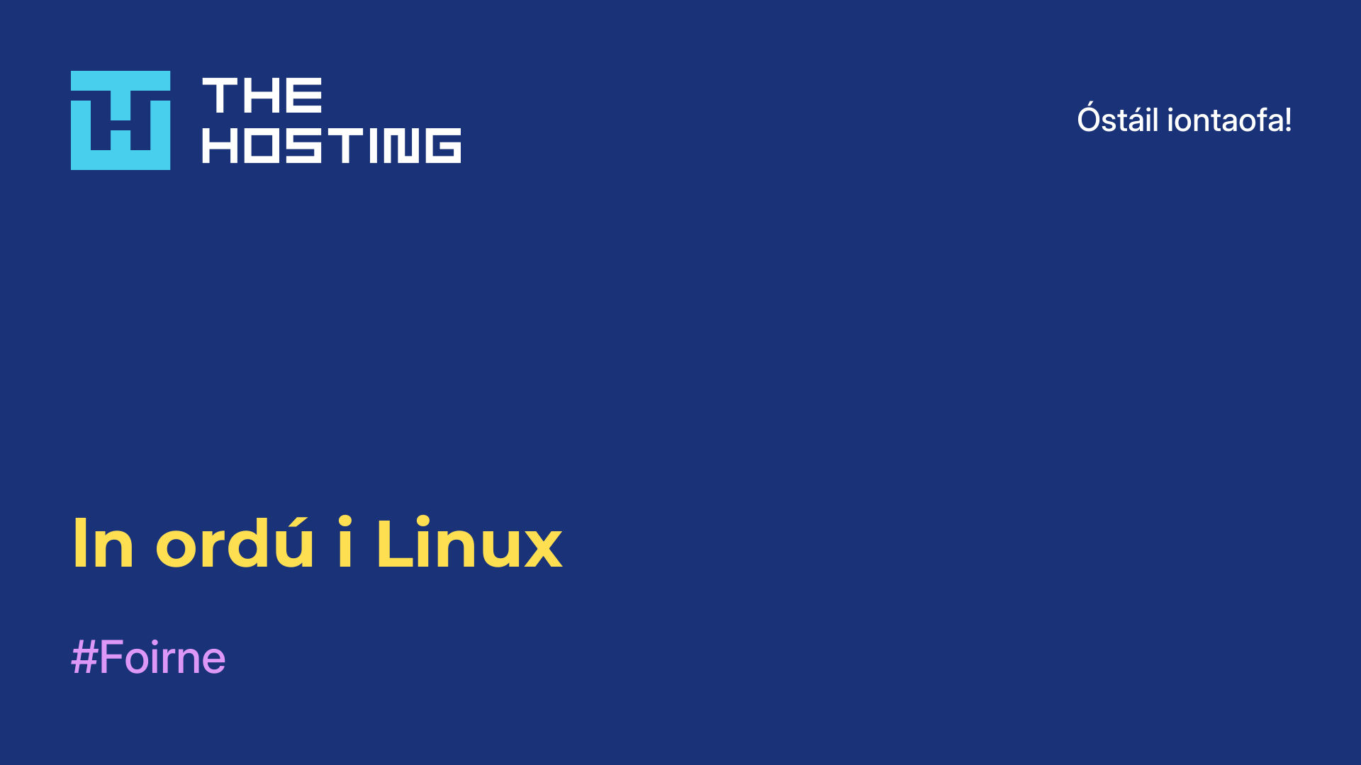 ln ordú i Linux