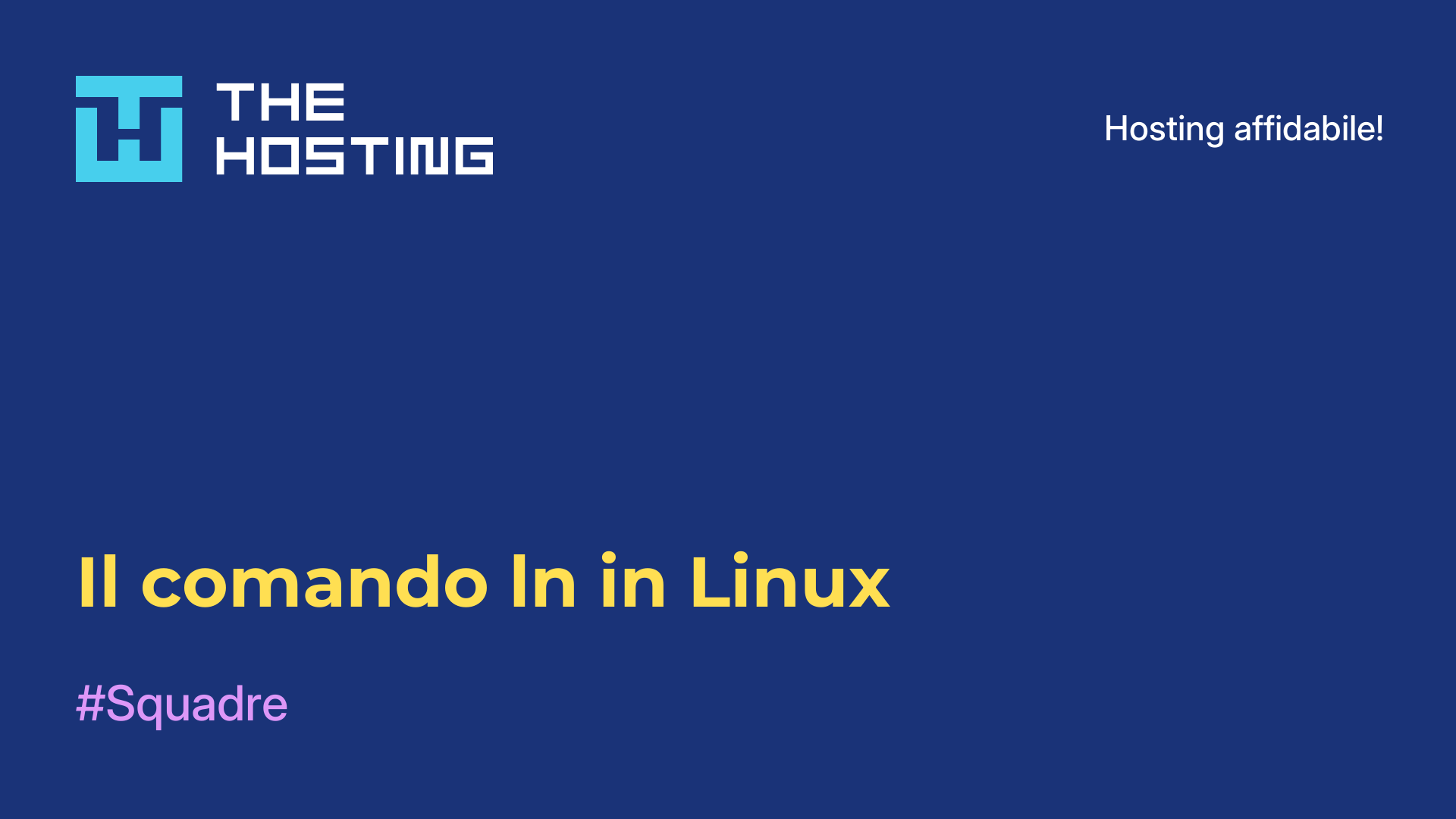 Il comando ln in Linux