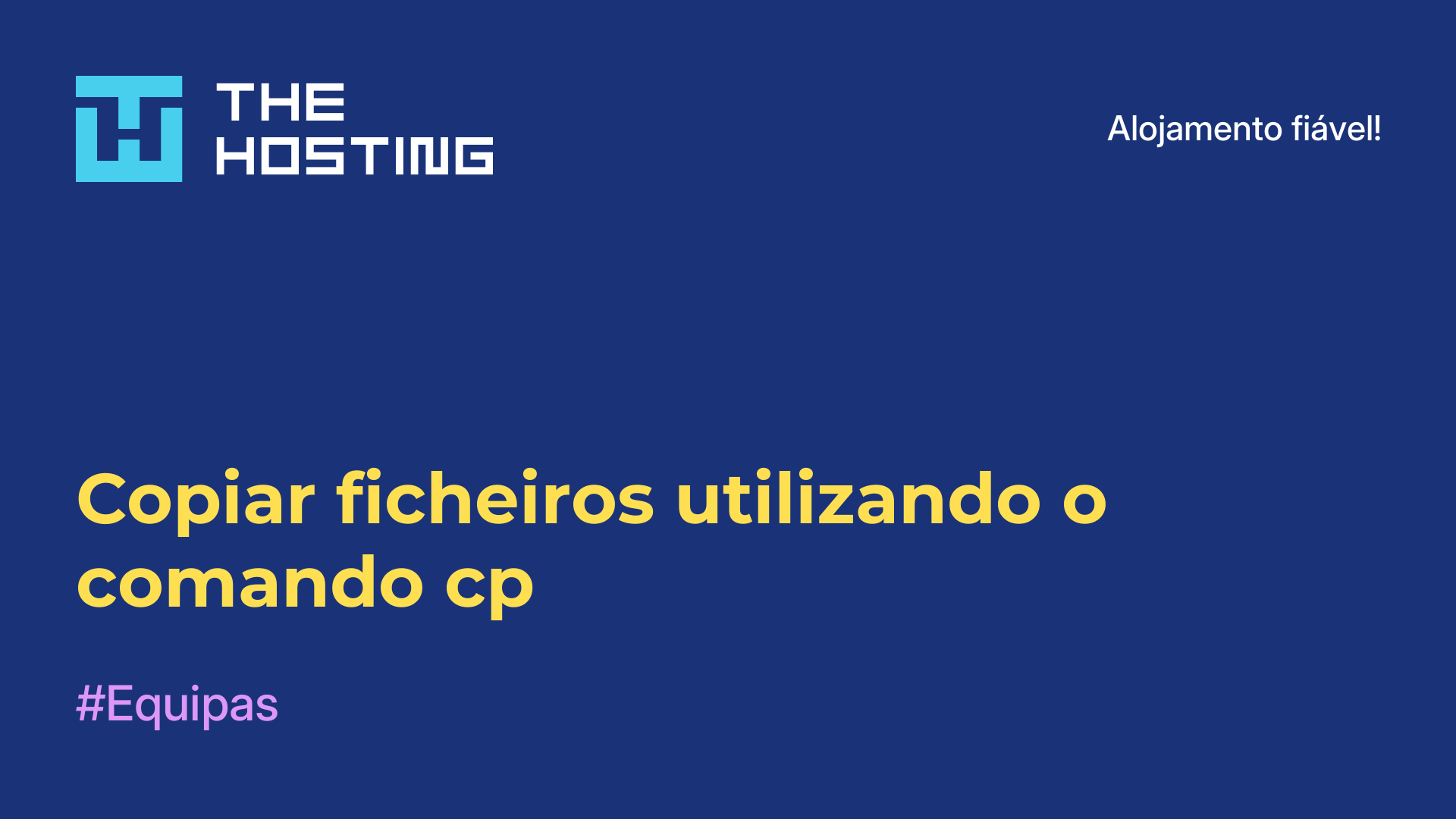 Copiar ficheiros utilizando o comando cp