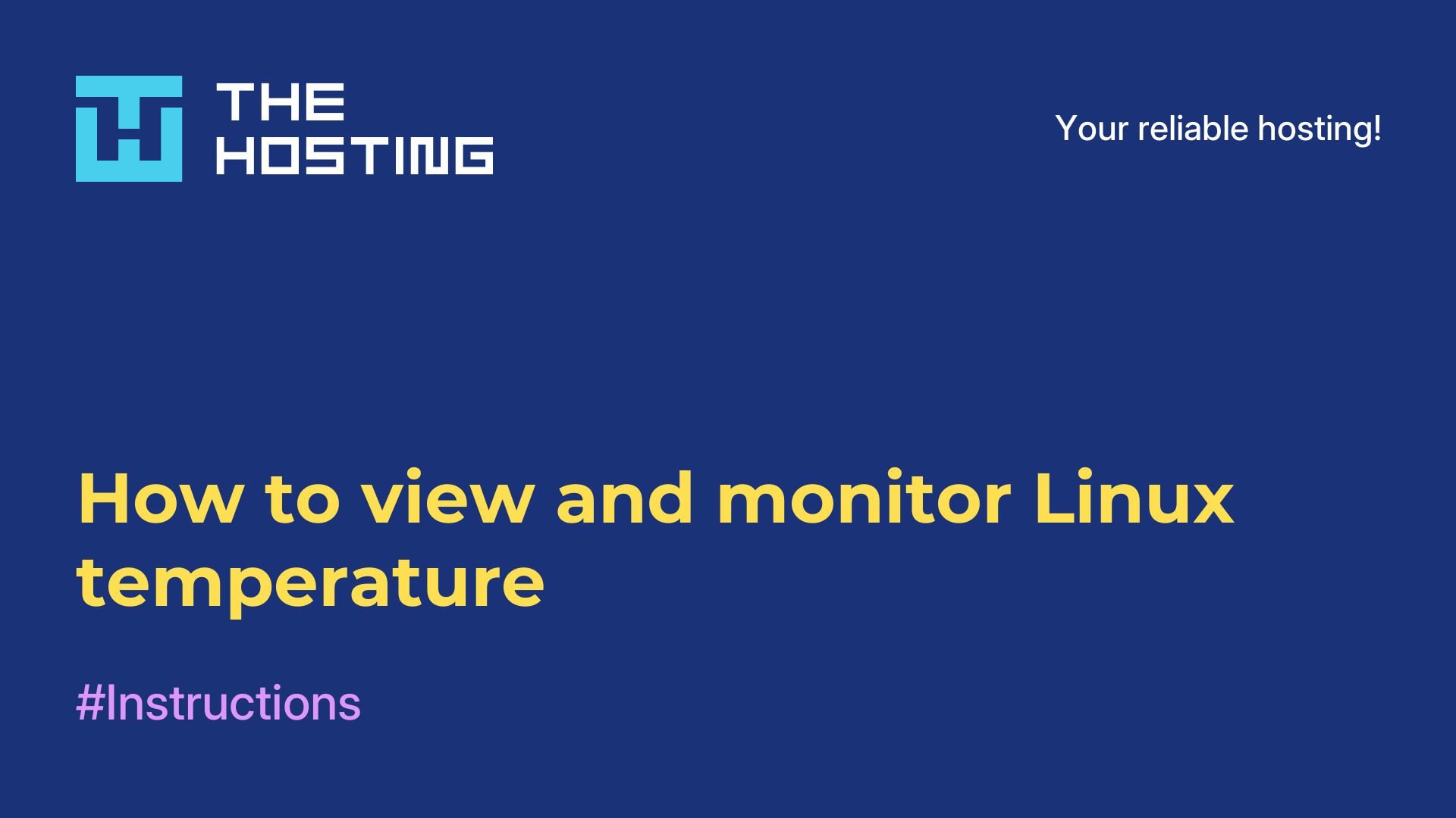 How to view and monitor Linux temperature