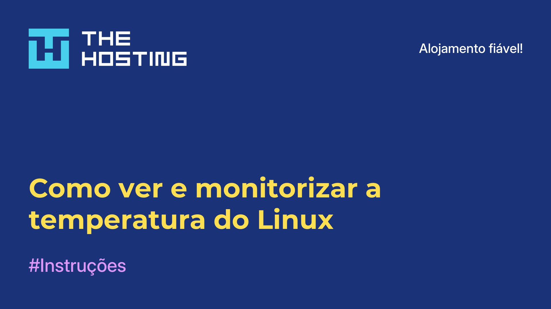 Como ver e monitorizar a temperatura do Linux