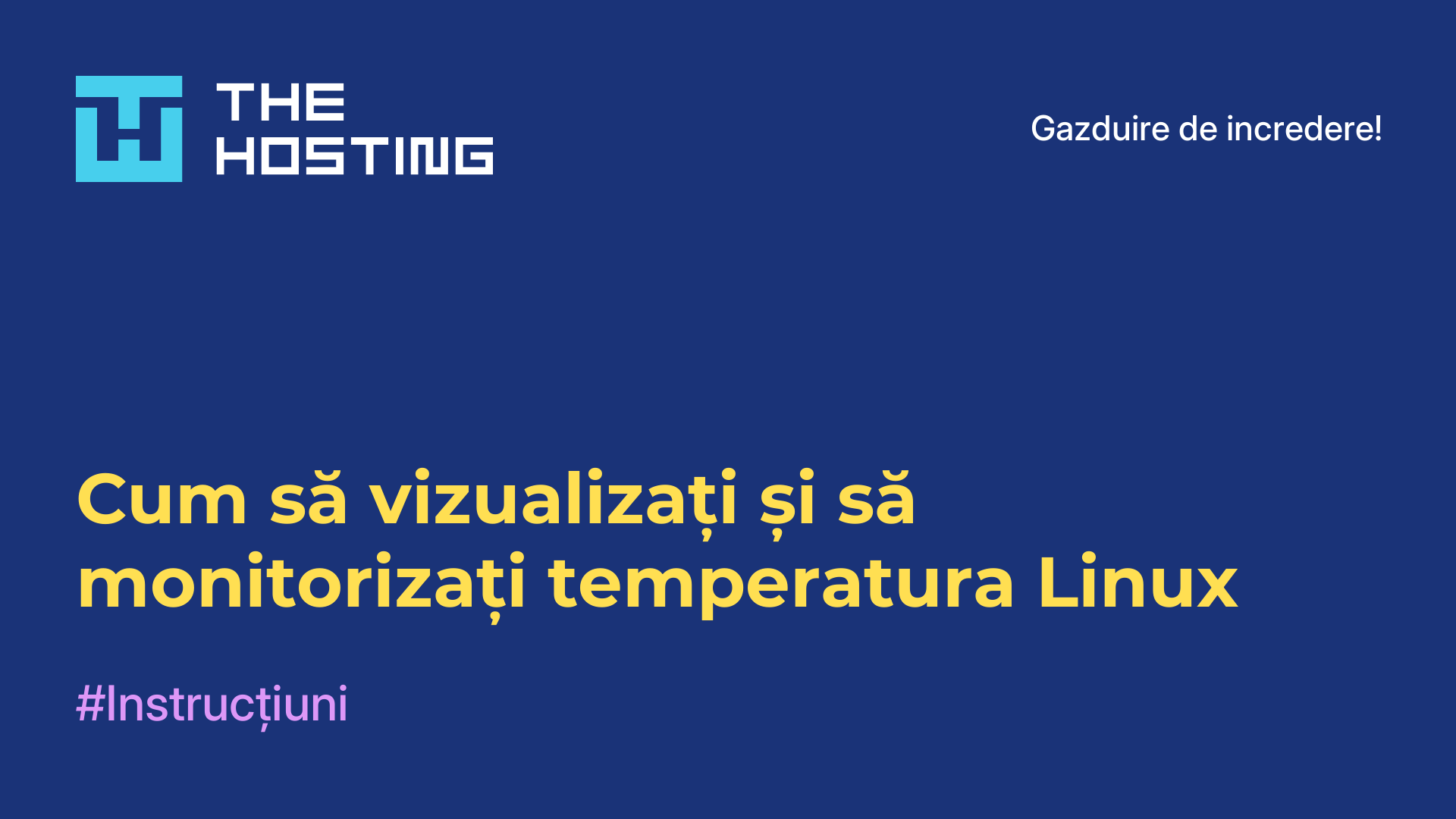 Cum să vizualizați și să monitorizați temperatura Linux