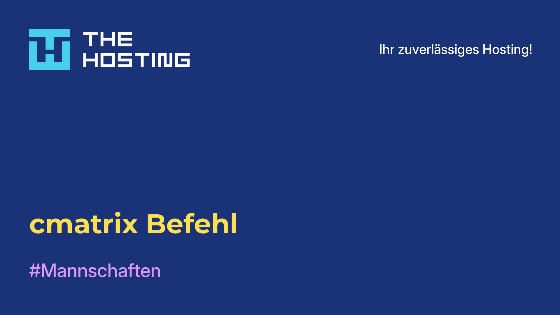 cmatrix-Befehl