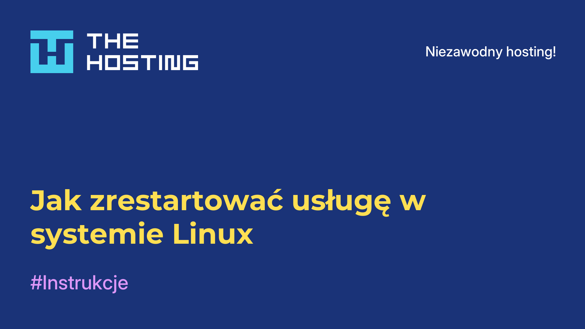 Jak zrestartować usługę w systemie Linux